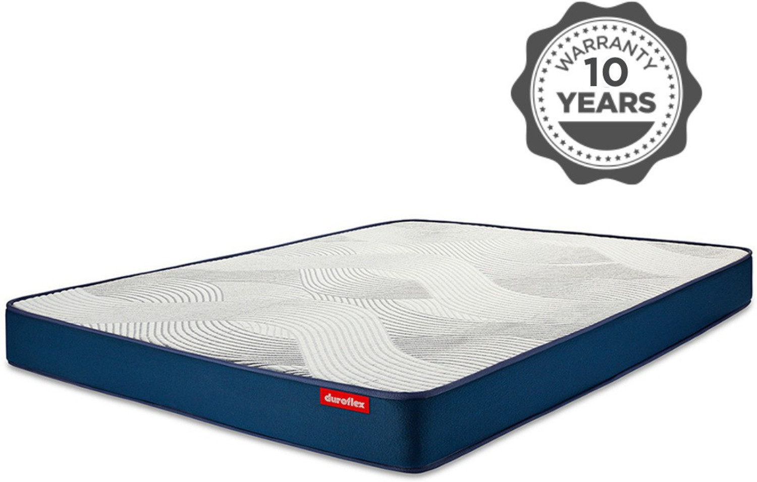 Image of Duroflex Livein Duropedic with Doctor Recommended 5 Zone Orthopedic Support Layer 8 inch Single High Resilience (HR) Foam Mattress