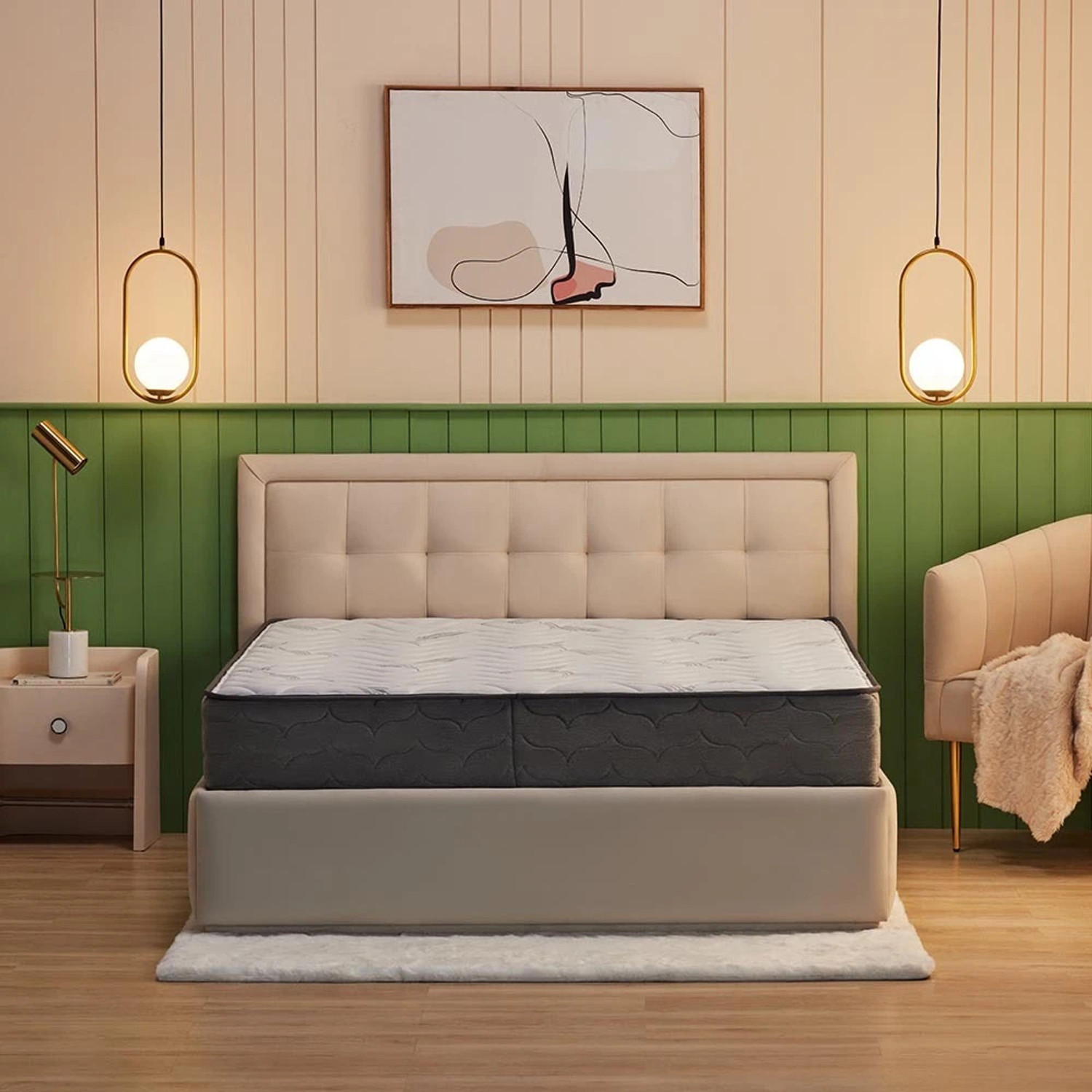 Wakefit Elevate Ortho Pocket Spring 10 inch King Pocket Spring Mattress