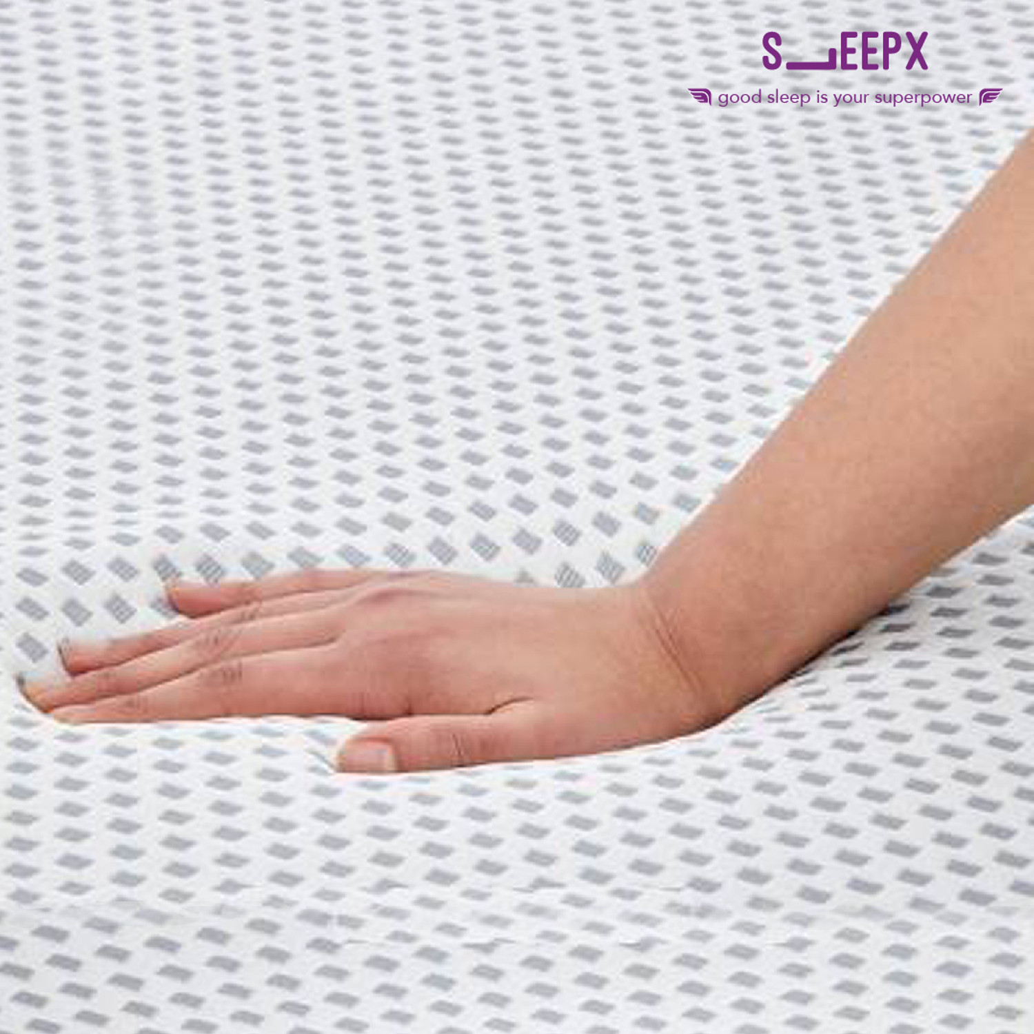 Image of Sleepwell Dual Medium Soft & Hard 5 inch King High Density (HD) Foam Mattress
