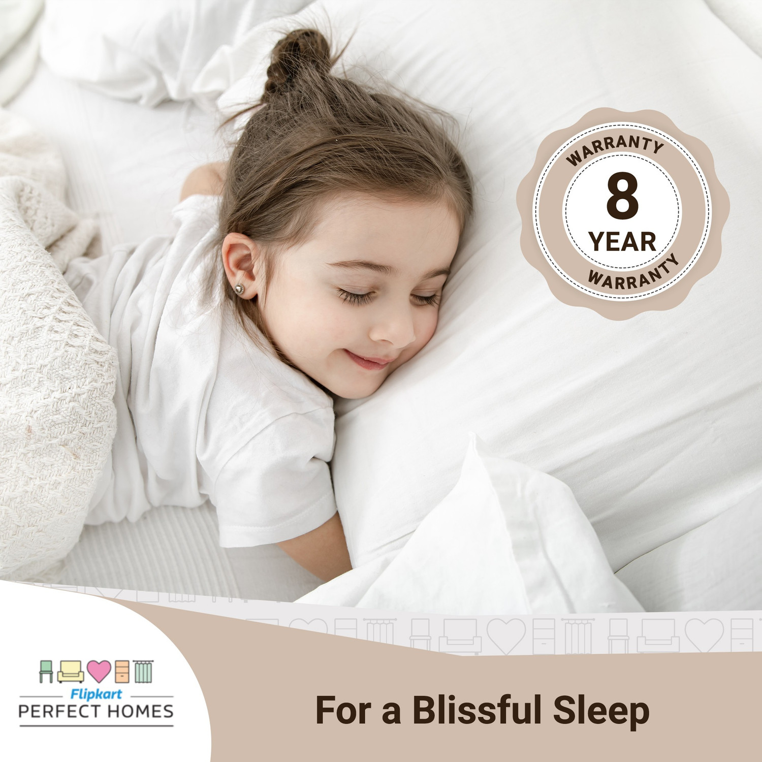 Image of Flipkart Perfect Homes Morpheus 6 inch Single Pocket Spring Mattress