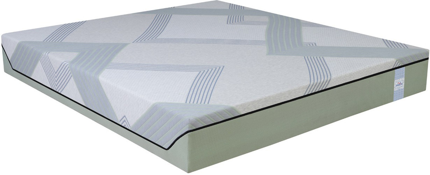 Image of SPRINGTEK Orthoapedic Natural Latex Memory Foam 8 inch Single High Resilience (HR) Foam Mattress