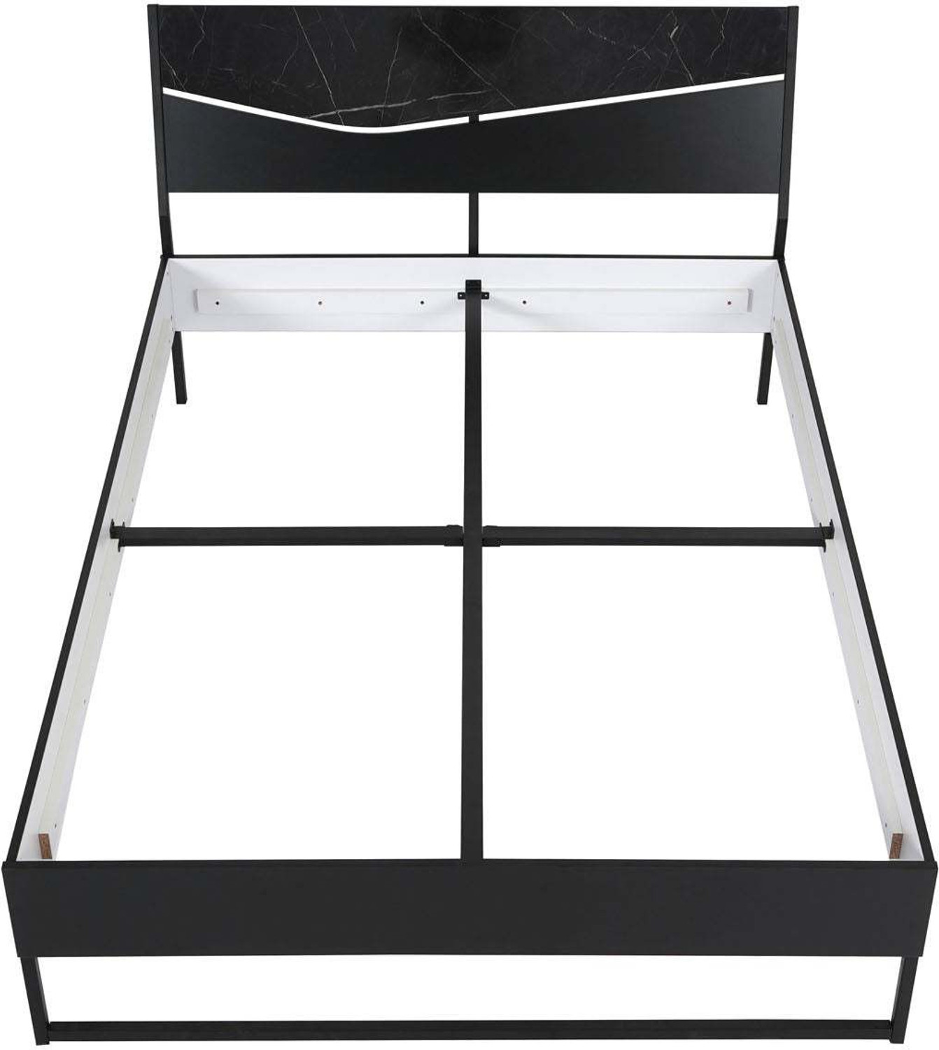 Image of @Home by nilkamal Urbenia Engineered Wood Queen Bed, 217.8 cm x 157 cm (7.15 ft x 5.15 ft)