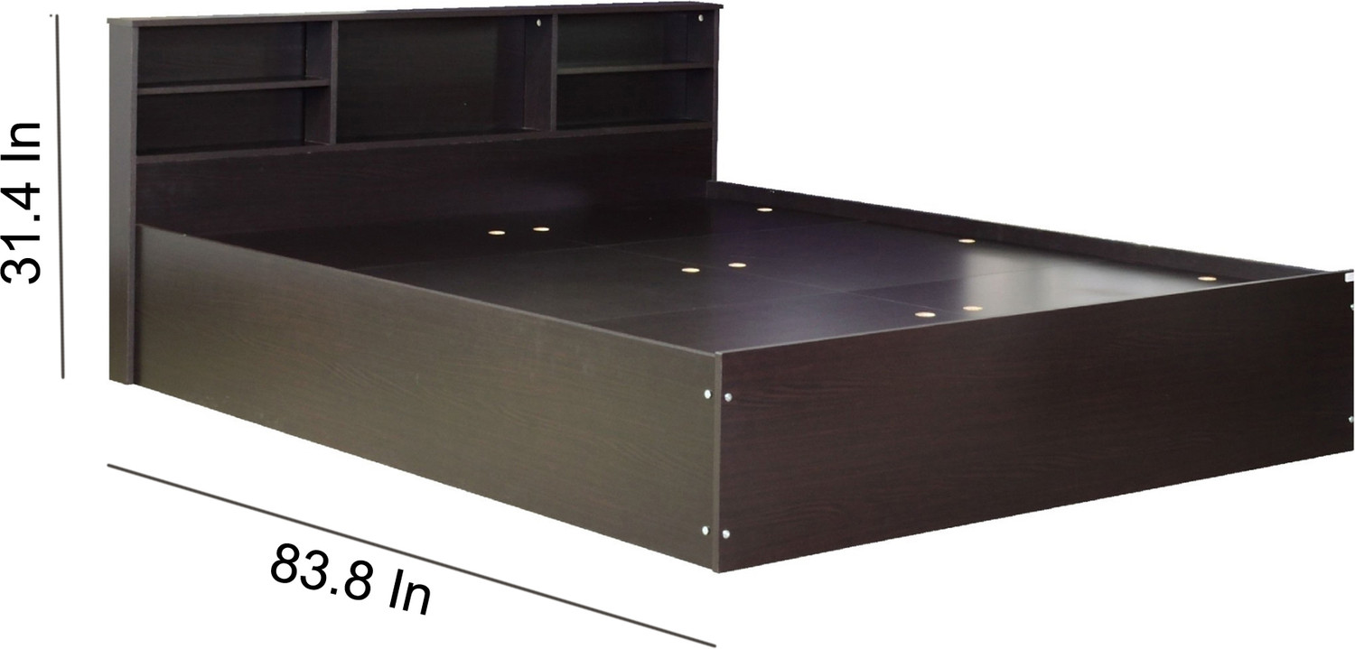 Flipkart Perfect Homes Opus Engineered Wood King Box Bed (Finish Color