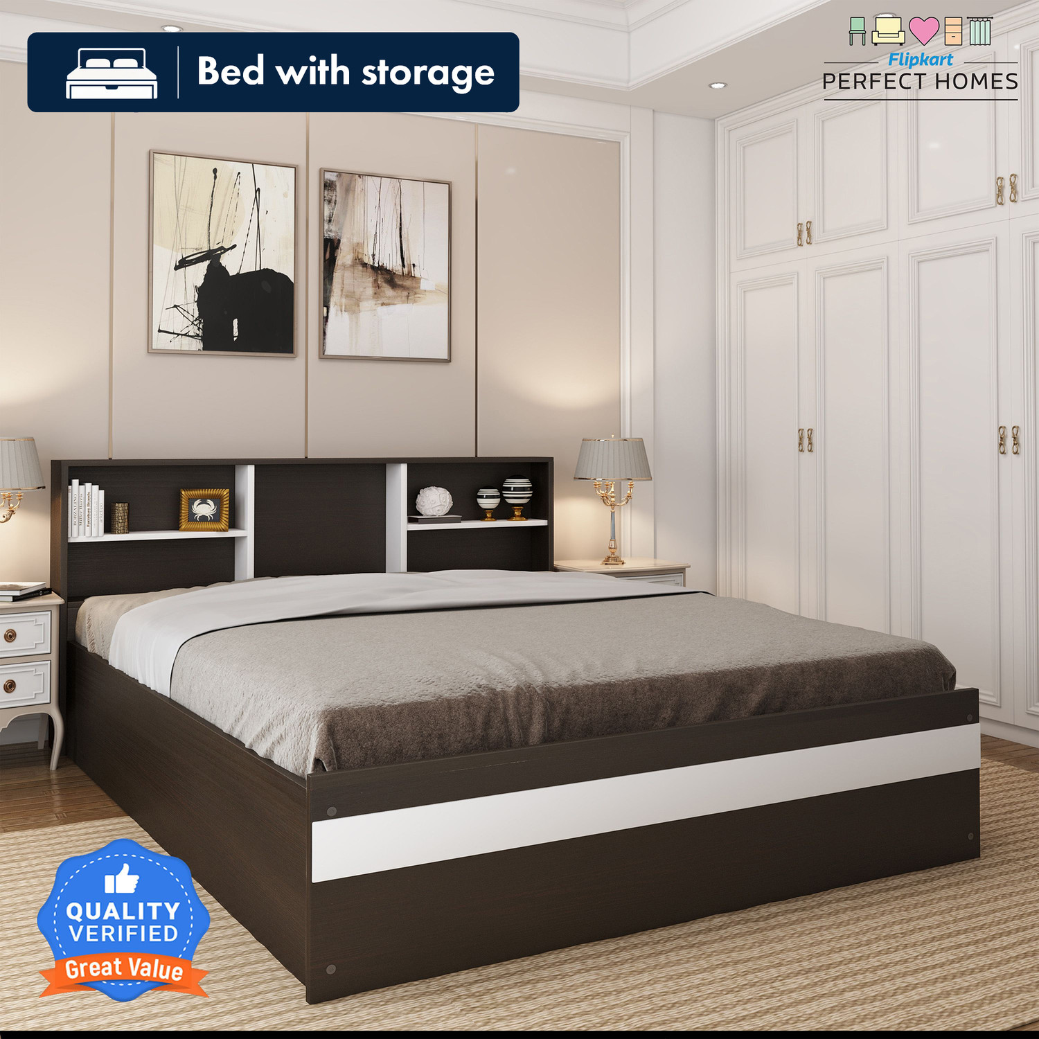 Image of Sleepyhead Prime Designed by Duroflex - Premium BodyIQ Orthopedic Memory Foam 5 inch Queen High Density (HD) Foam Mattress (L x W: 75 inch x 60 inch)
