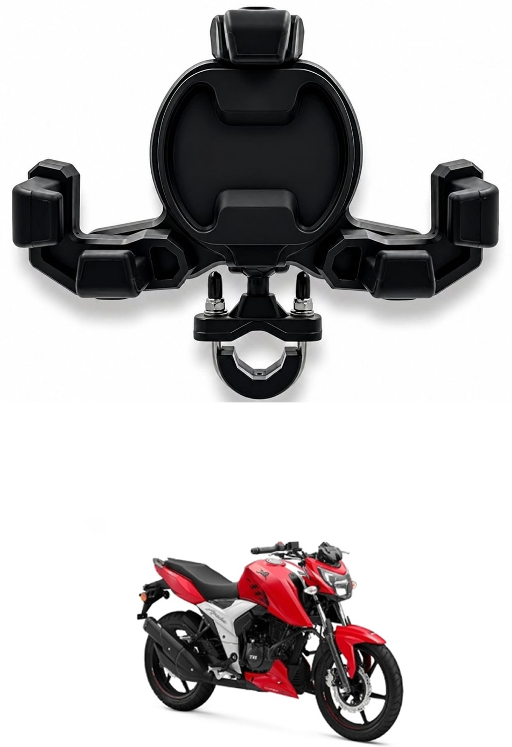 Image of GEAR WINGS Bike Mobile Holder (Black)