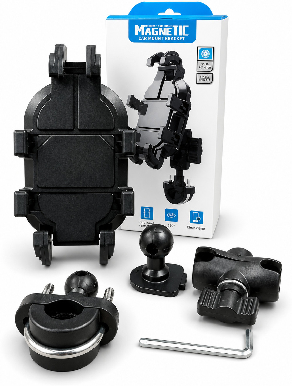 Image of GEAR WINGS Bike Mobile Holder (Black)