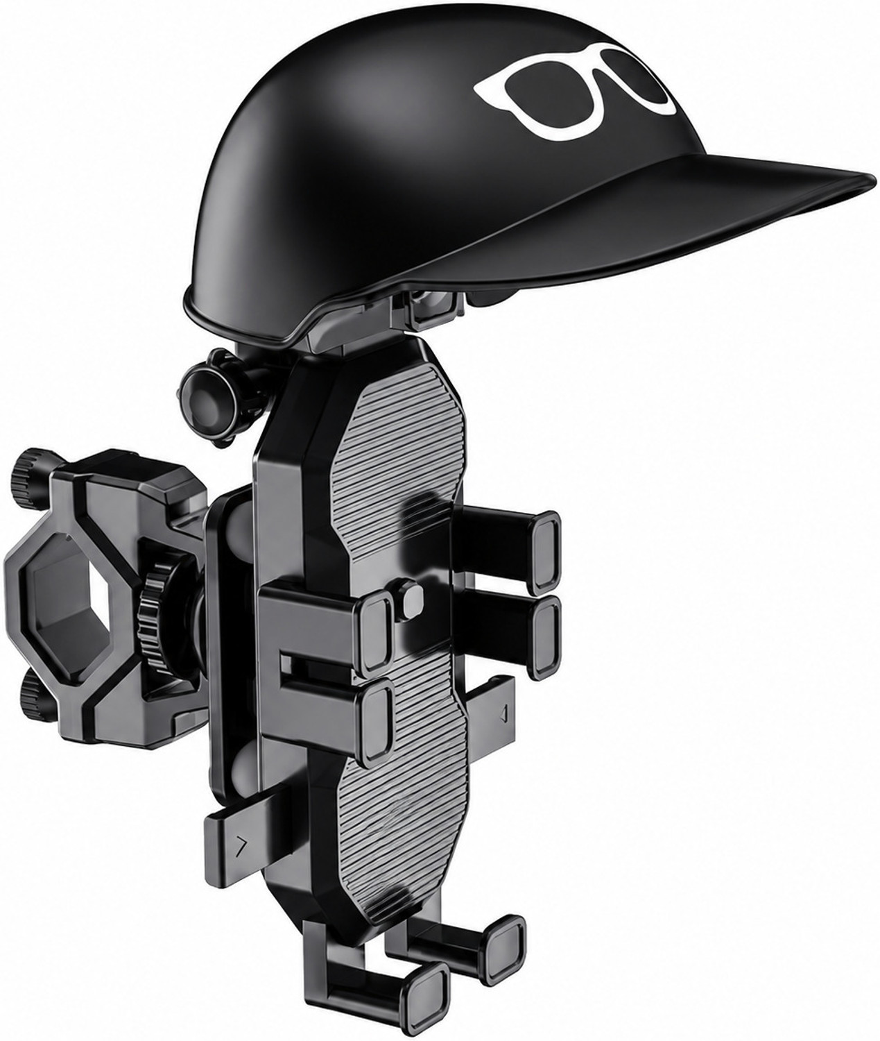 Image of Gentle e kart 360 Rotation Waterproof Bike Phone Mount, Universal Motorcycle & Bicycle Bike Mobile Holder (Black)