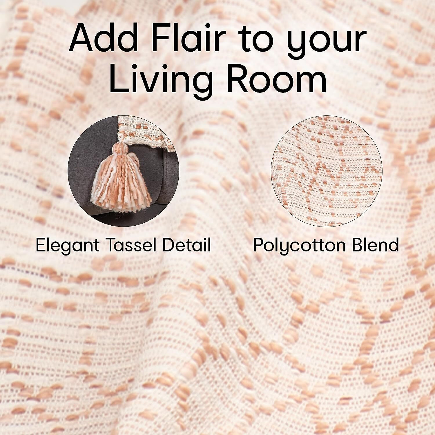 Image of anko Solid Single Throw for AC Room (Poly Cotton, White)