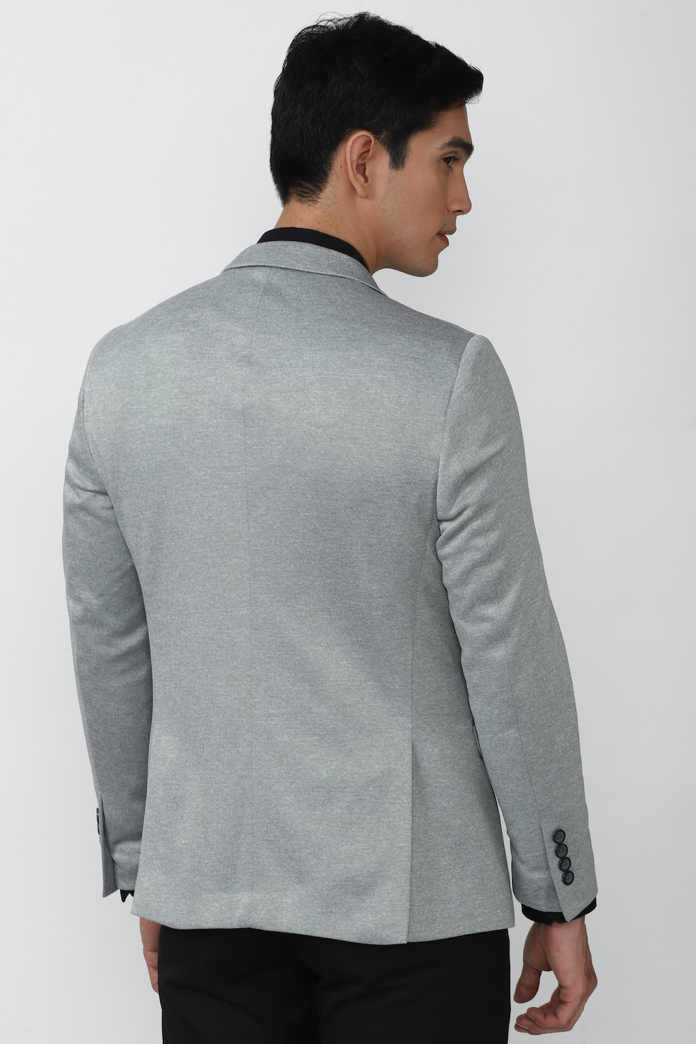 Image of PETER ENGLAND Solid Single Breasted Party Men Blazer