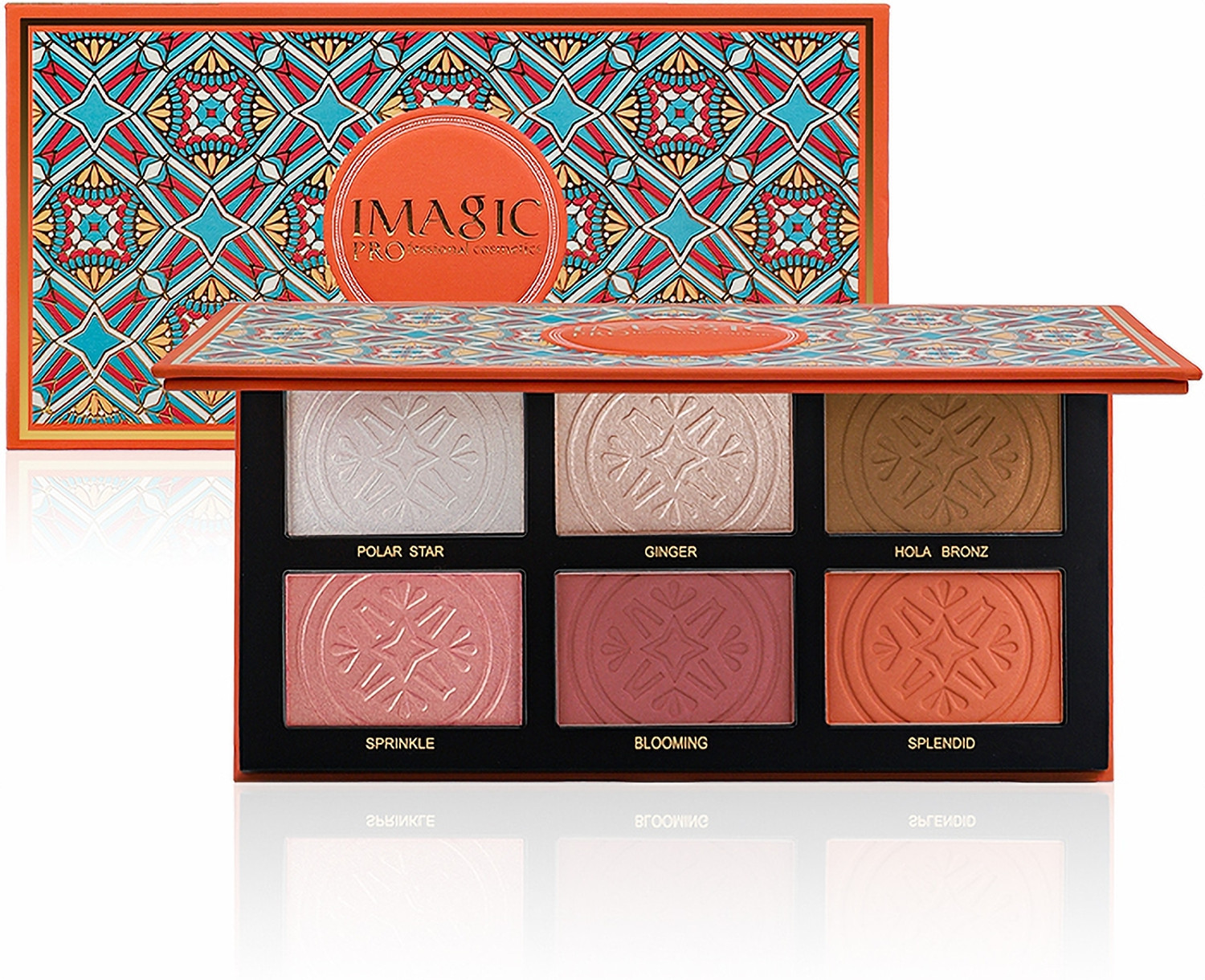 Image of Cosluxe All In 1 Make Up kit Eyeshadow Highlighter Blusher Palette (MULTICOLOR)