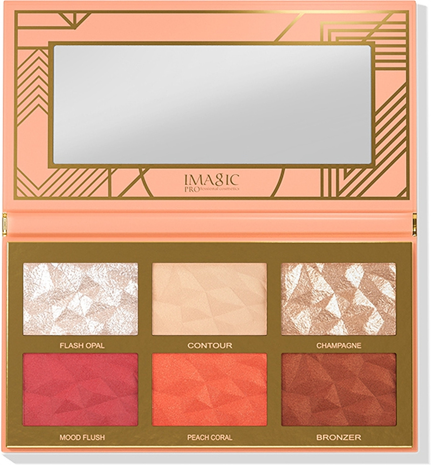 Image of Cosluxe All In 1 Make Up kit Eyeshadow Highlighter Blusher Palette (MULTICOLOR)