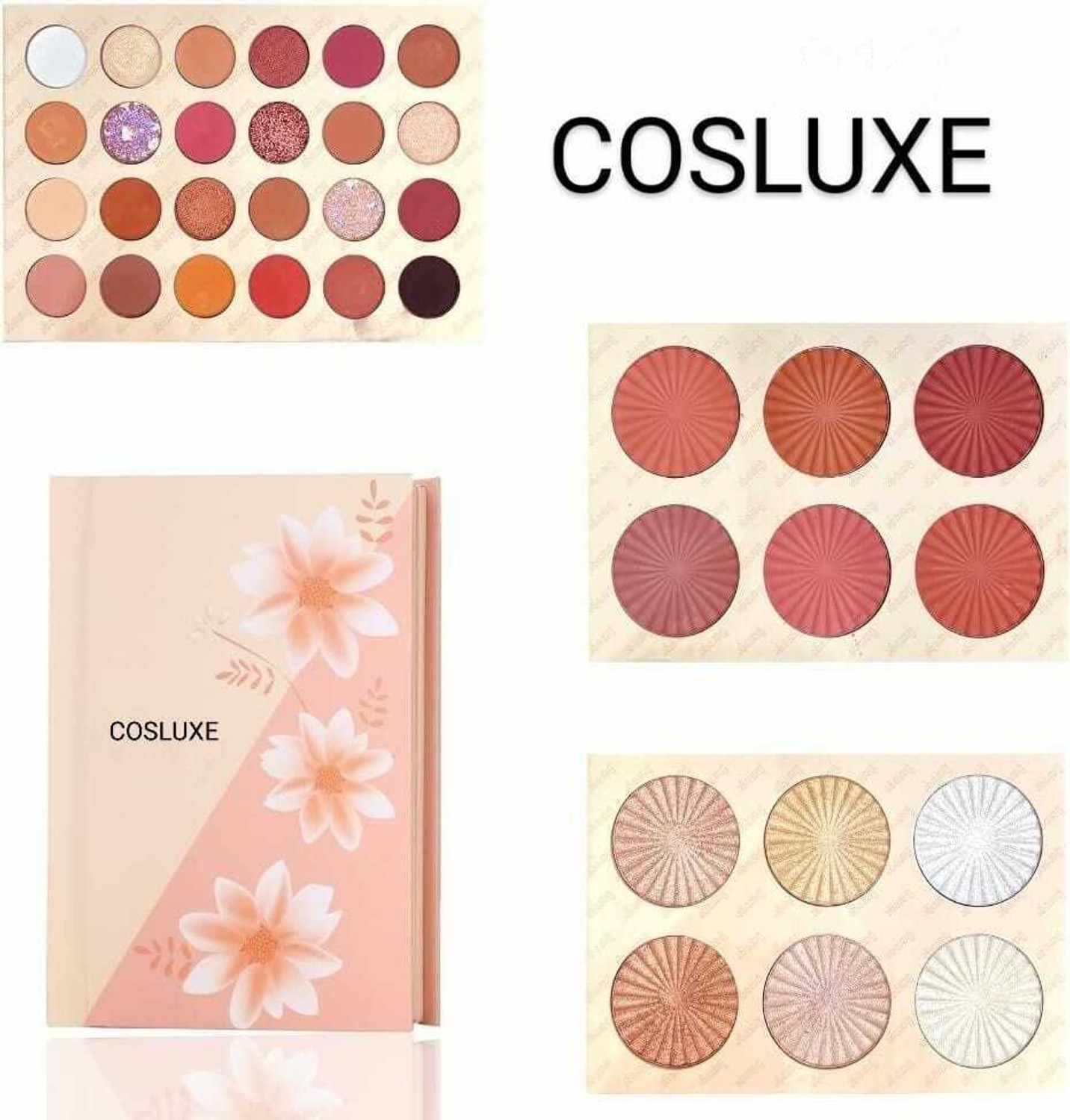 Image of Cosluxe All In 1 Make Up kit Eyeshadow Highlighter Blusher Palette (MULTICOLOR)