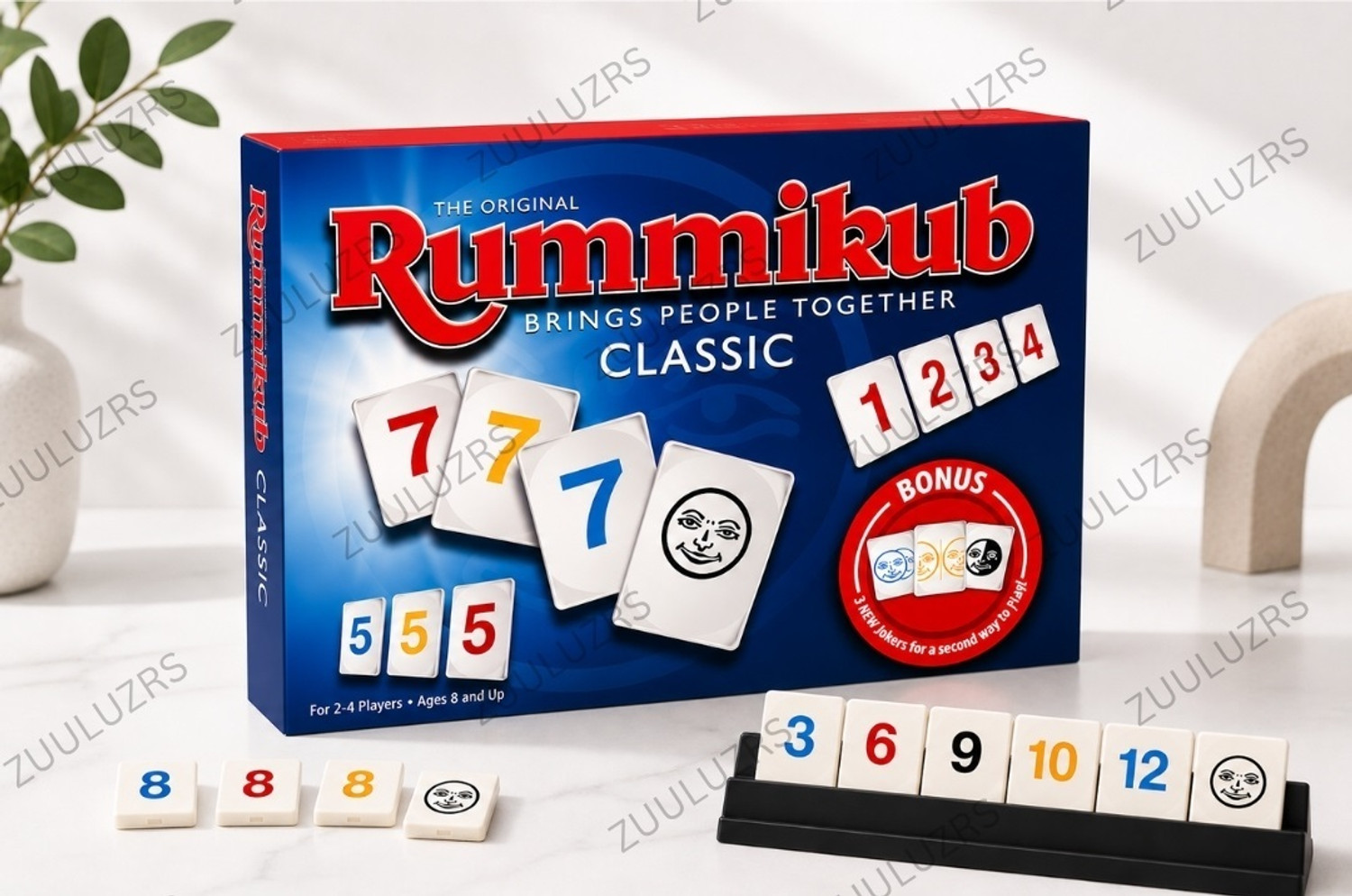 Image of Zuuluzrs Rummikub board game Orignal Party & Fun Board Game