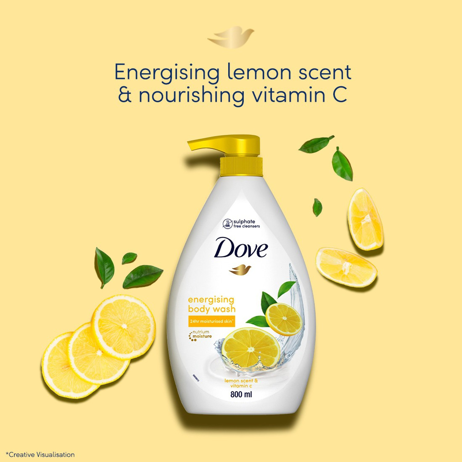 Image of DOVE Energising Bodywash with Triple Hydration Serum