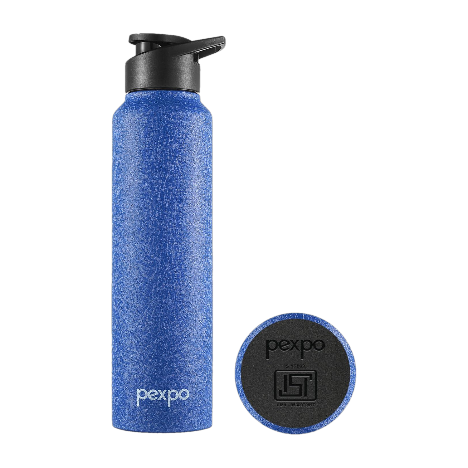 Pexpo Stainless Steel Bottles Chromo 1000 ML Stainless Steel Sports Bo