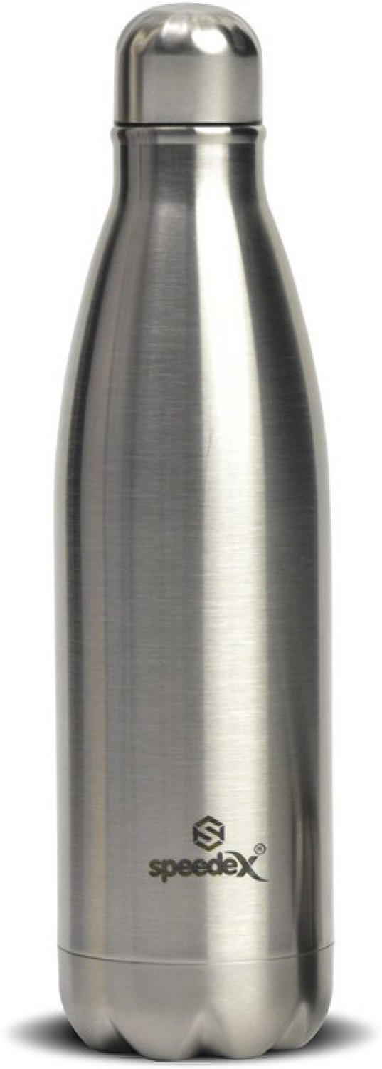 Thermosteel Flip Lid Flask 24 Hours Hot and Cold Water Bottle, 1 Litre,  Silver