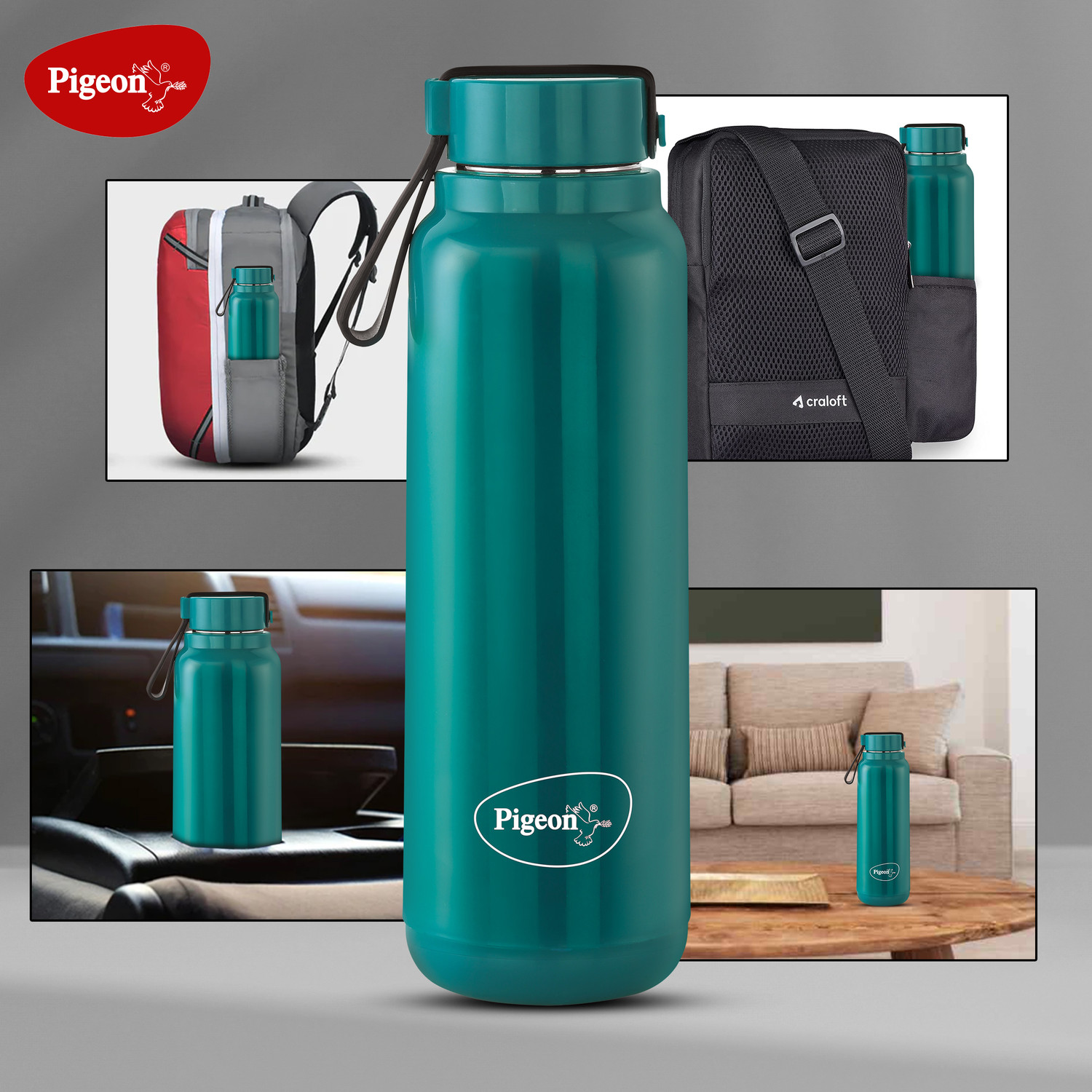 Image of Pigeon Radiant Insulated Stainless Steel Bottle 750 ml Steel Bottle