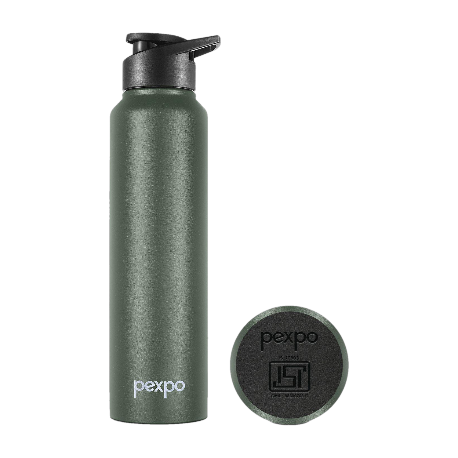 pexpo 1000 ml Sports and Hiking Stainless Steel Water Bottle, Chromo - Xtreme 1000 ml Bottle