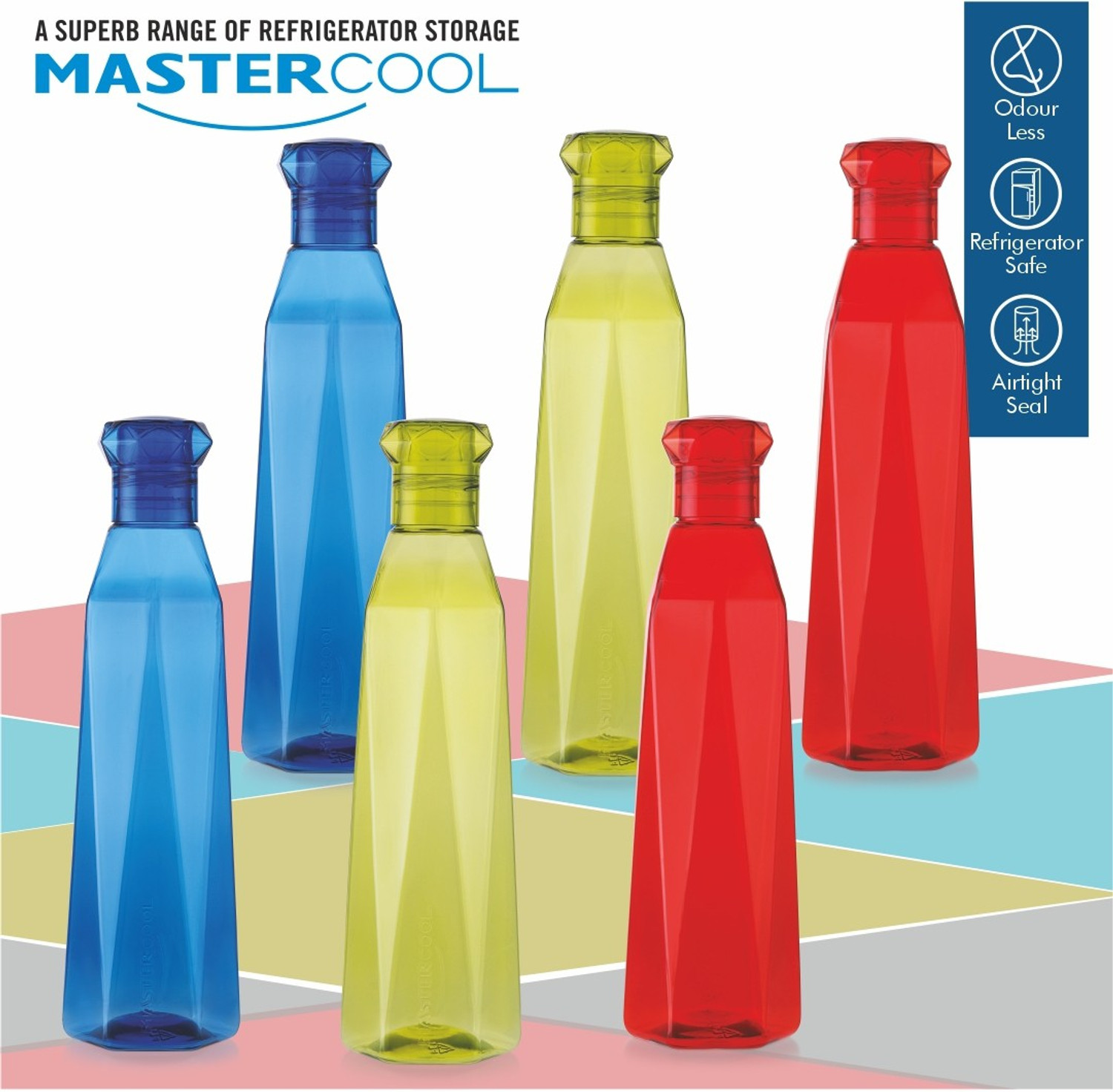 Image of Mastercool PYRAMID 1000 ml PET Bottle