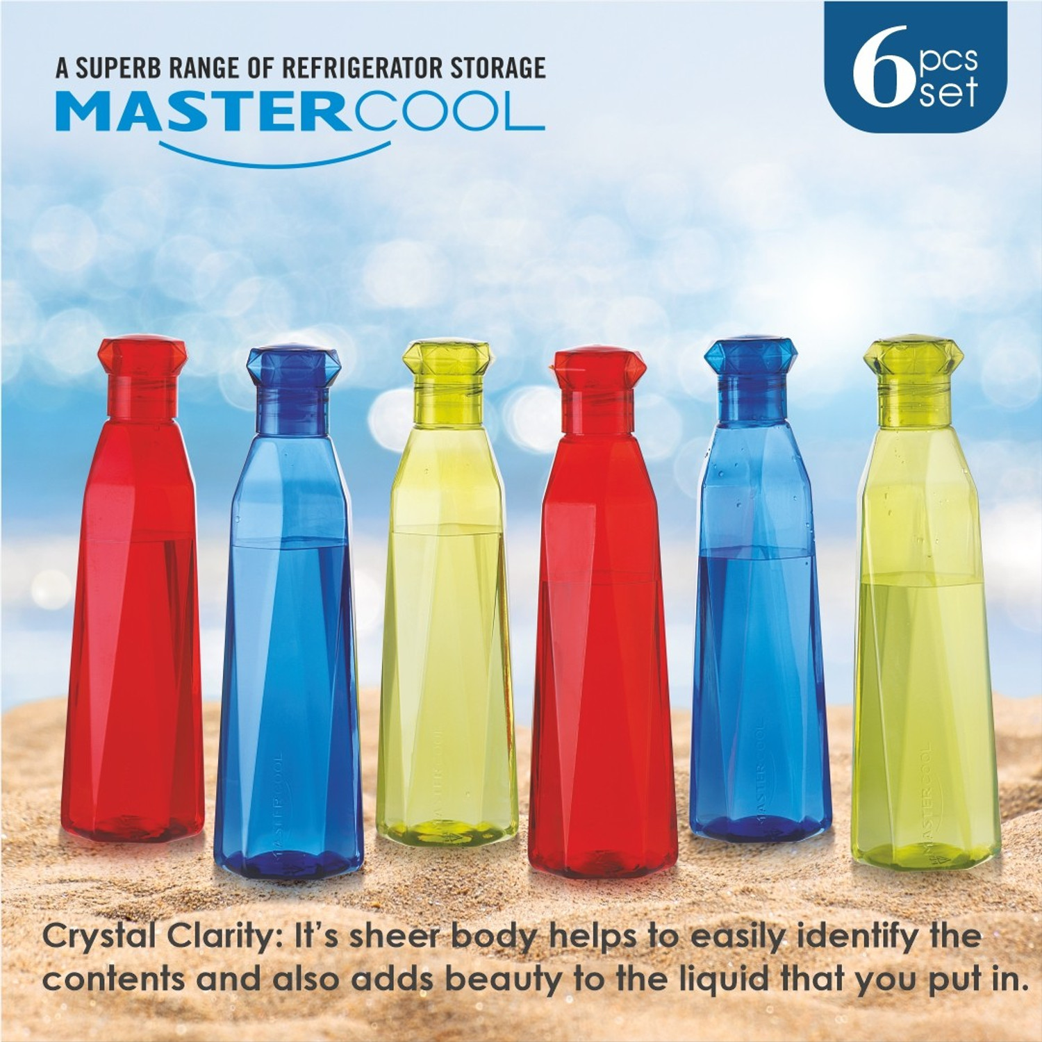 Image of Mastercool PYRAMID 1000 ml PET Bottle
