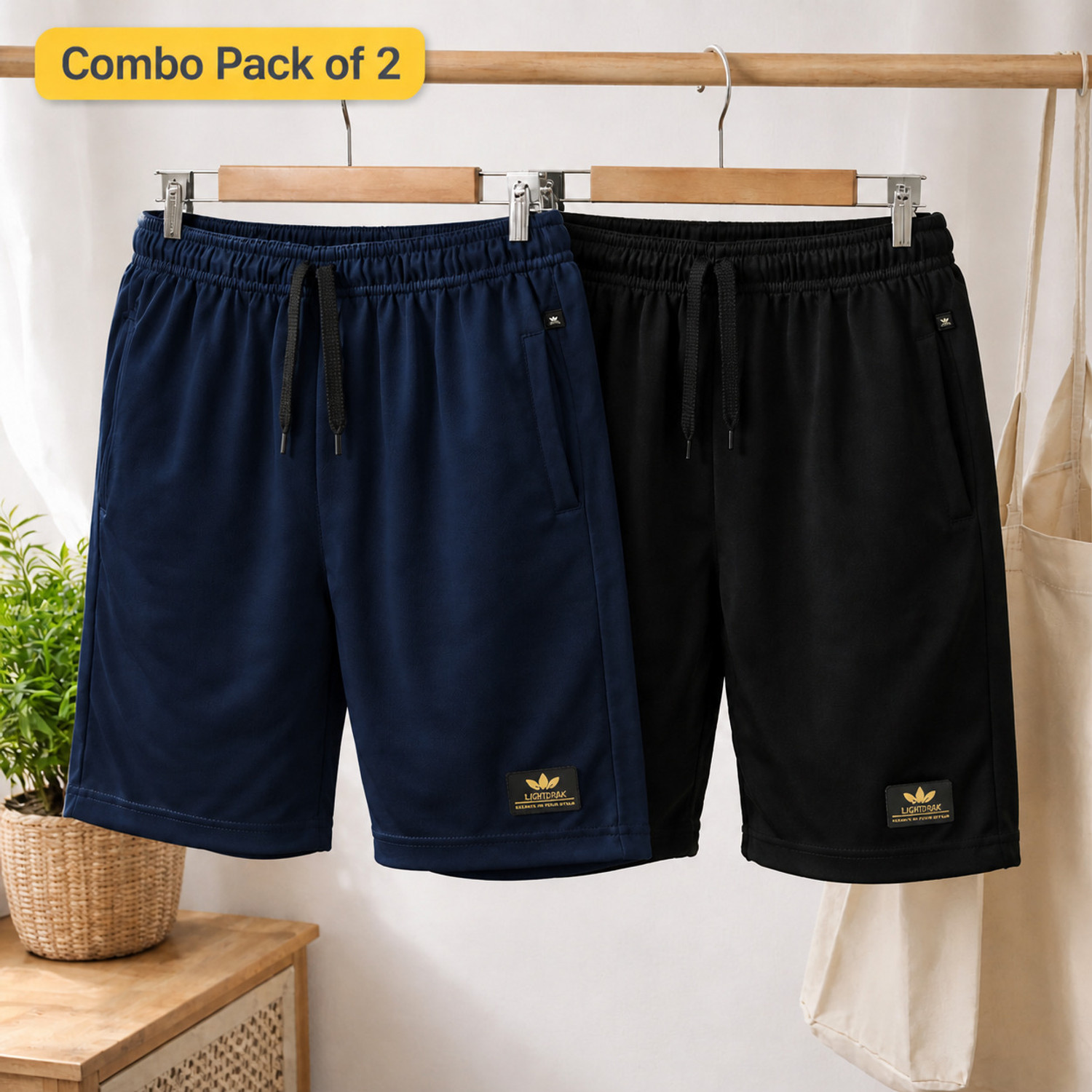 Image of LEEMAK Pack of 2 Printed Men Boxer