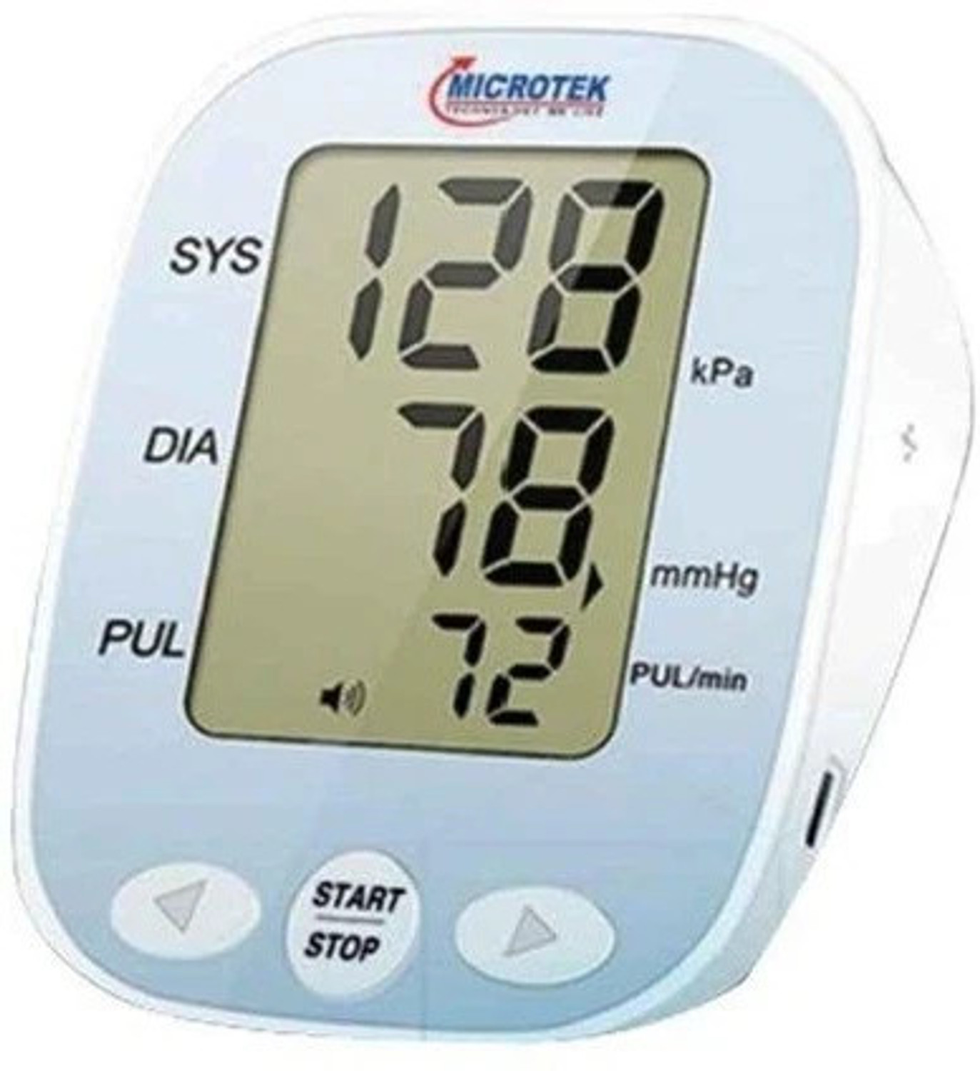 Microtek KF-65A Bp Monitor  (White, Blue)
