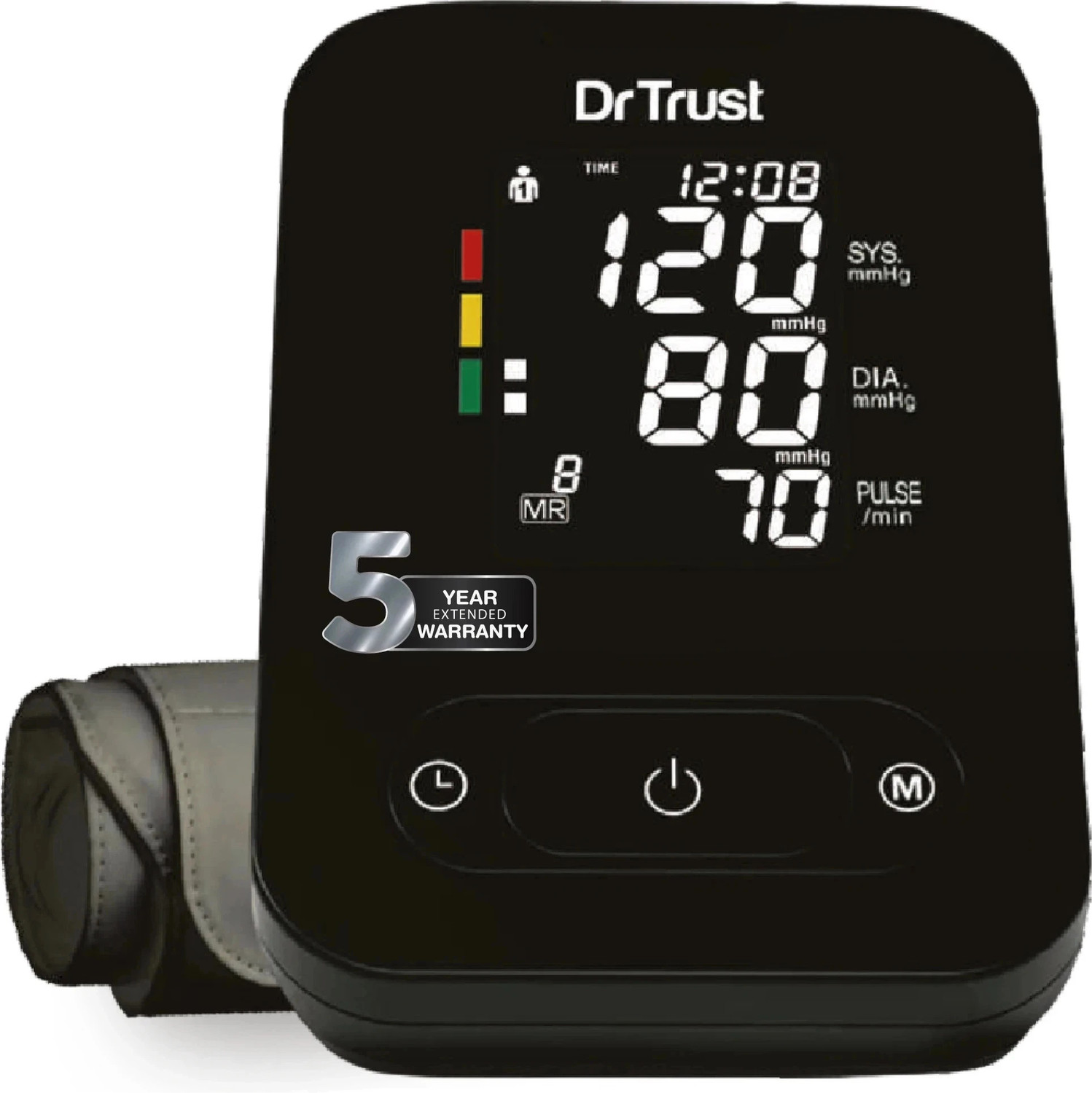 Dr. Trust (USA) SmartHeart BP Machine - Automatic digital TALKING Blood Pressure Testing Bp Monitor