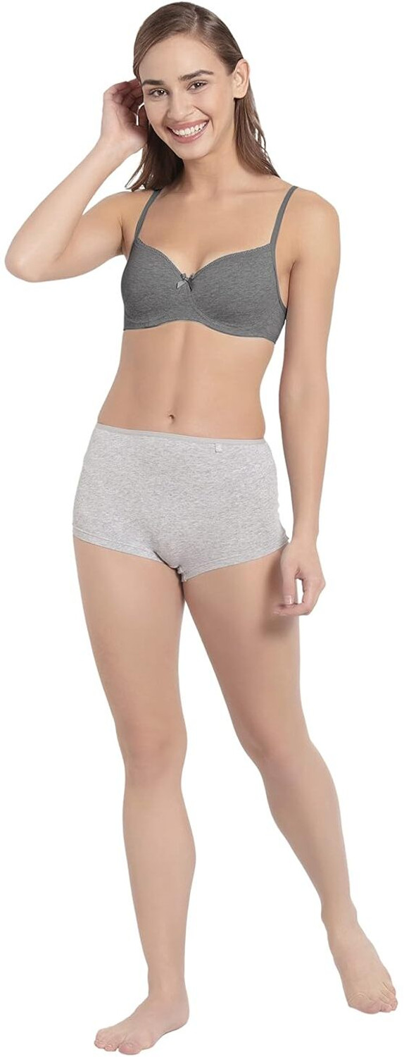 Image of JOCKEY Women Push-up Non Padded Bra (Grey)
