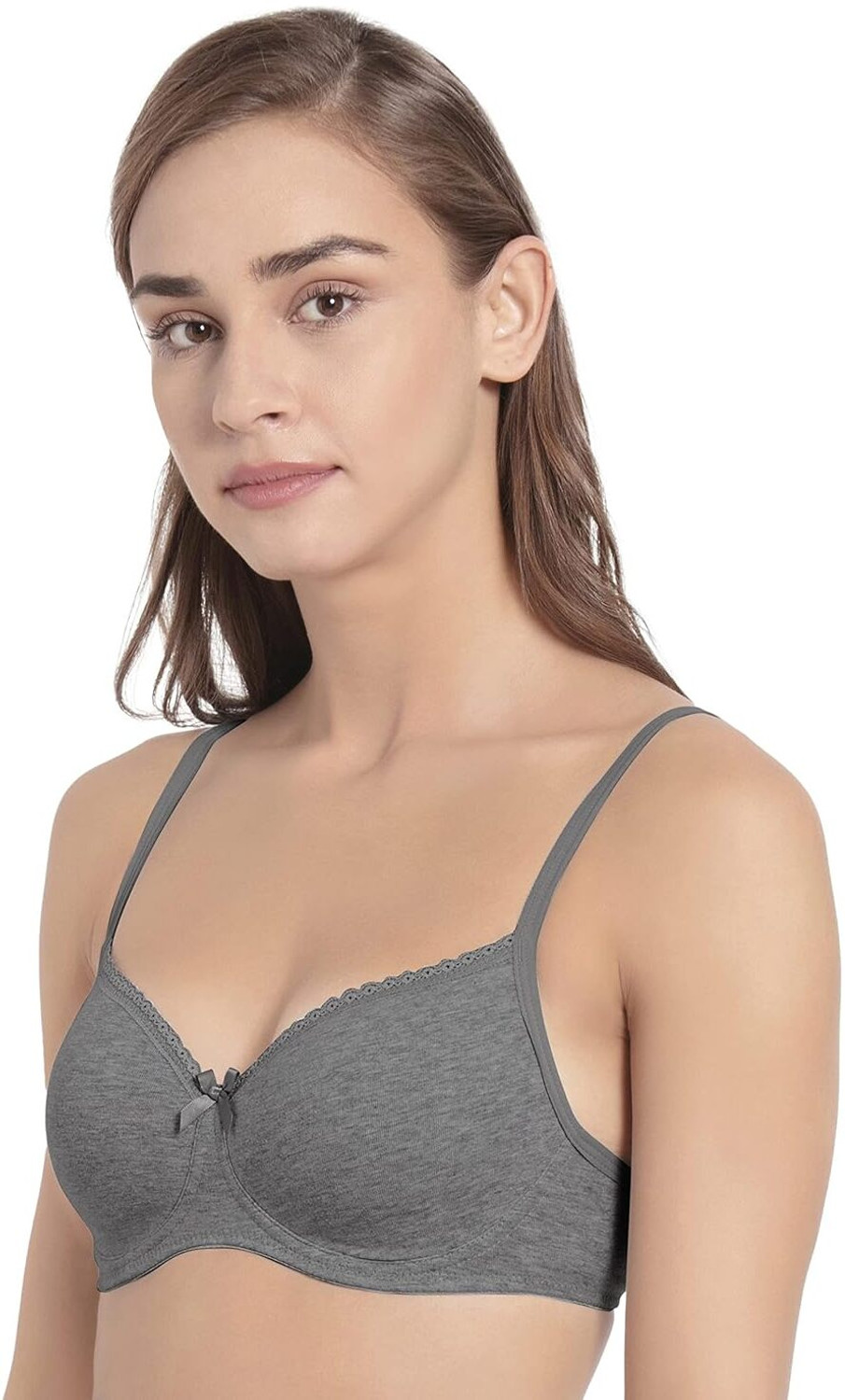 Image of JOCKEY Women Push-up Non Padded Bra (Grey)