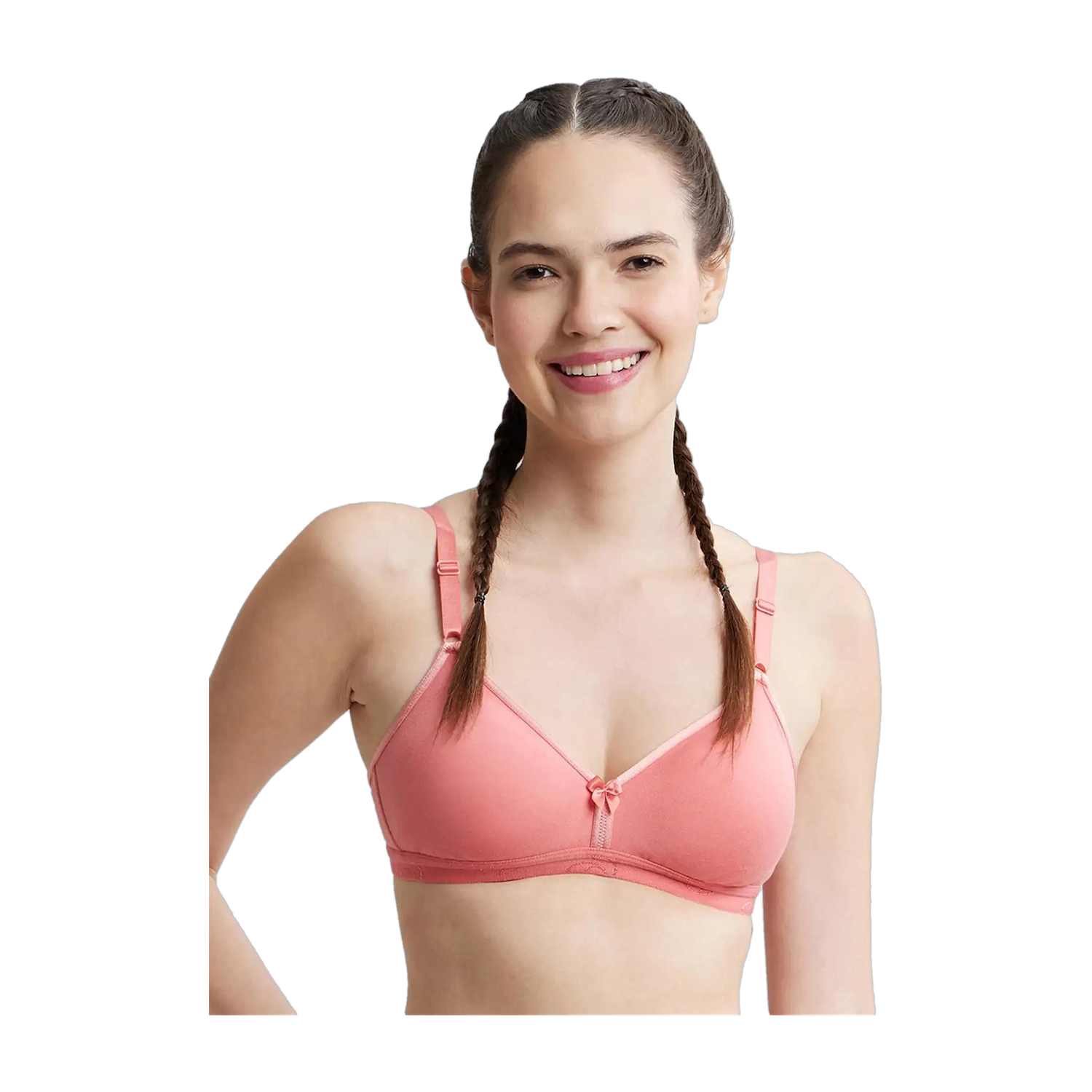 Image of SHREEJISPHERE Pack of 2 Women Everyday Lightly Padded Bra (Multicolor)
