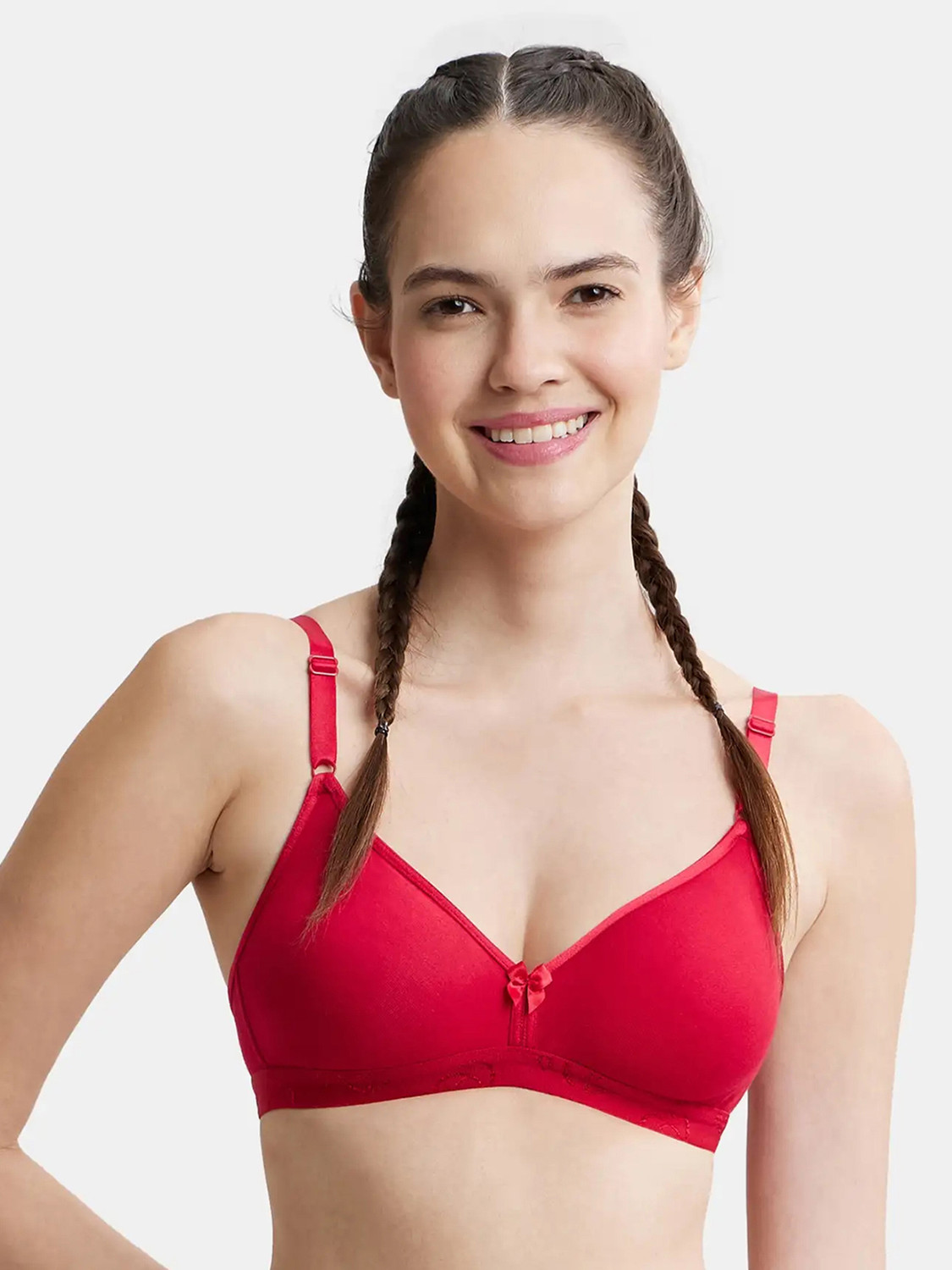 Image of SHREEJISPHERE Pack of 2 Women Everyday Lightly Padded Bra (Multicolor)