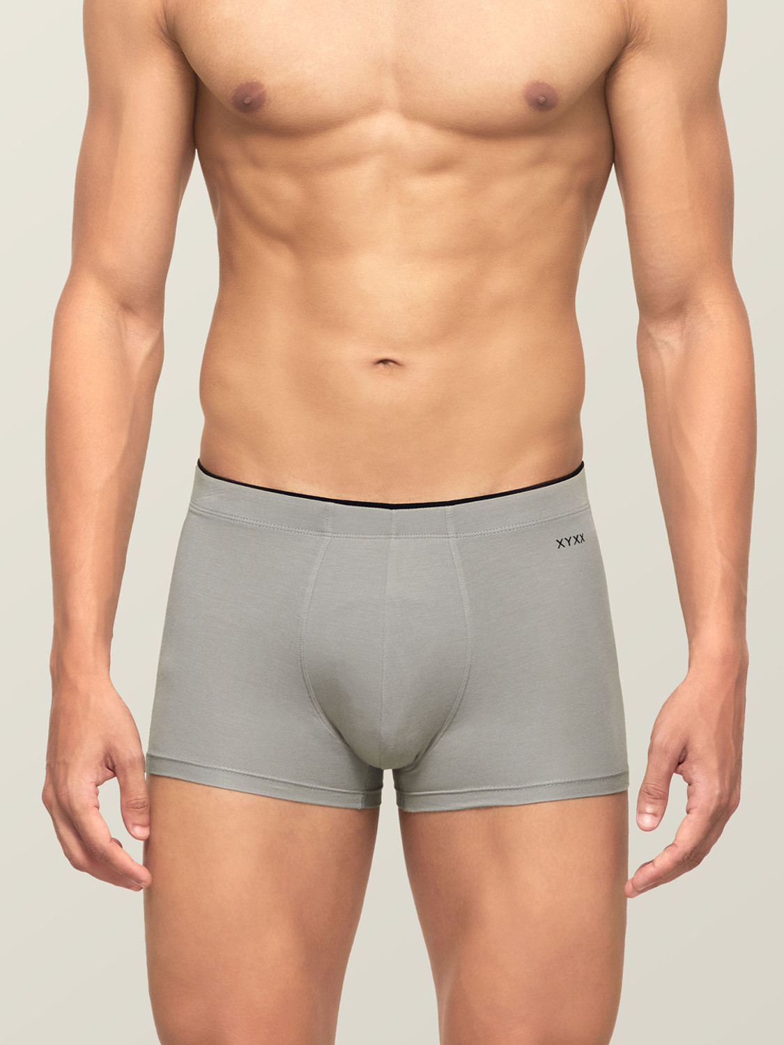 Image of XYXX Pack of 2 Uno Intellisoft Micro Modal Solid Men Trunk