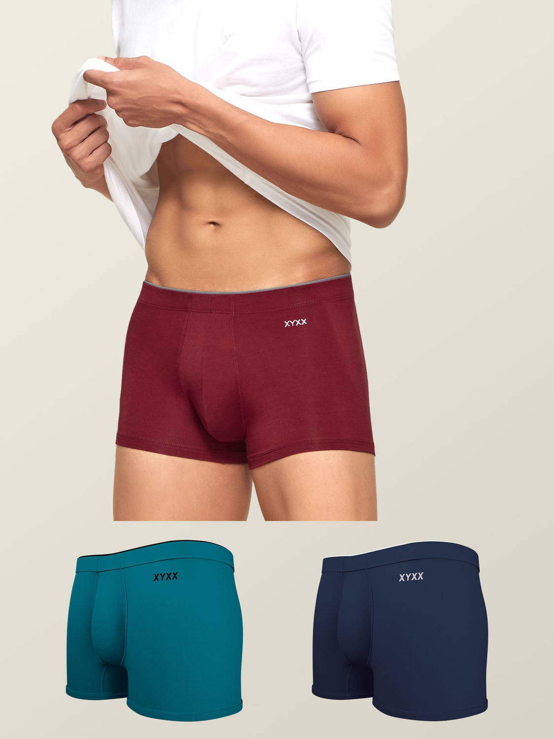 Image of XYXX Men Underwear Uno Intellisoft Micro Modal Solid Brief