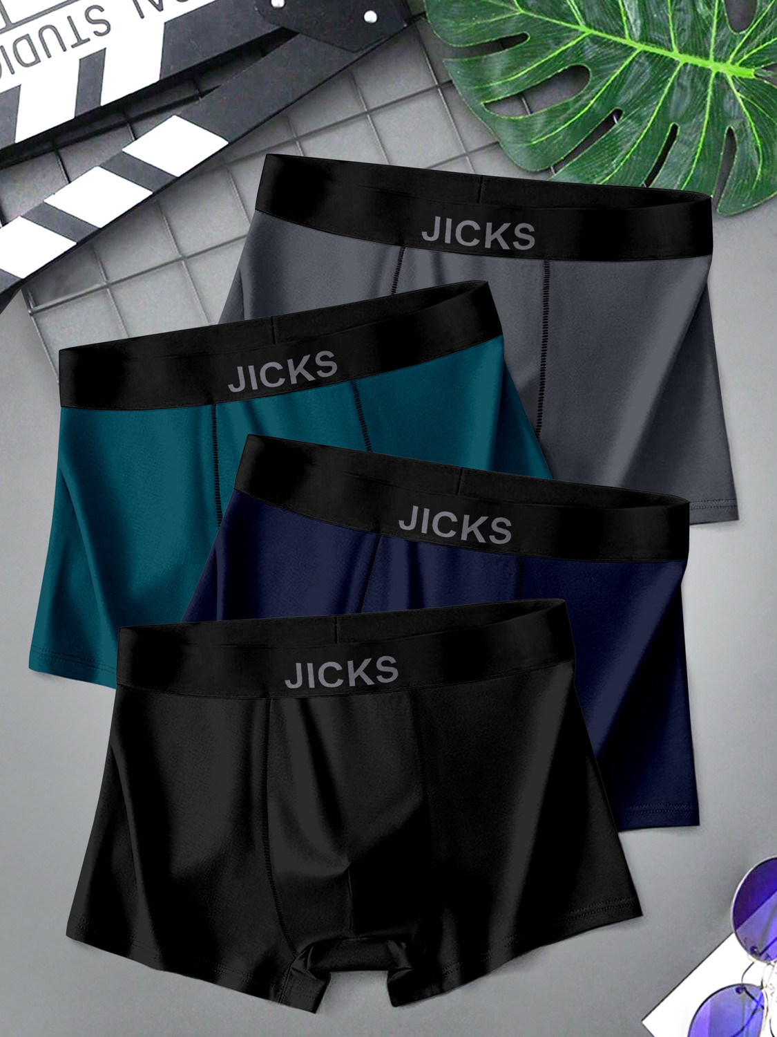 Image of jicks Pack of 2 Printed Men Brief