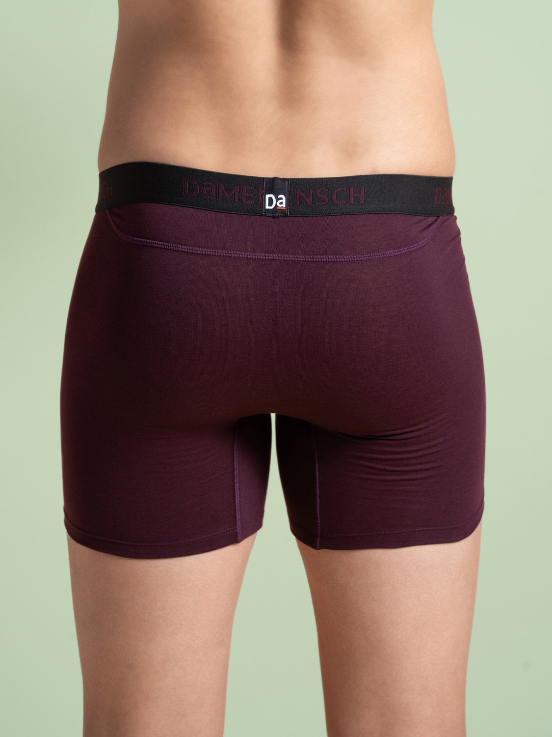 Image of Damensch Pack of 3 Feel Mint Cotton Anti-Bacterial Solid Men Trunk