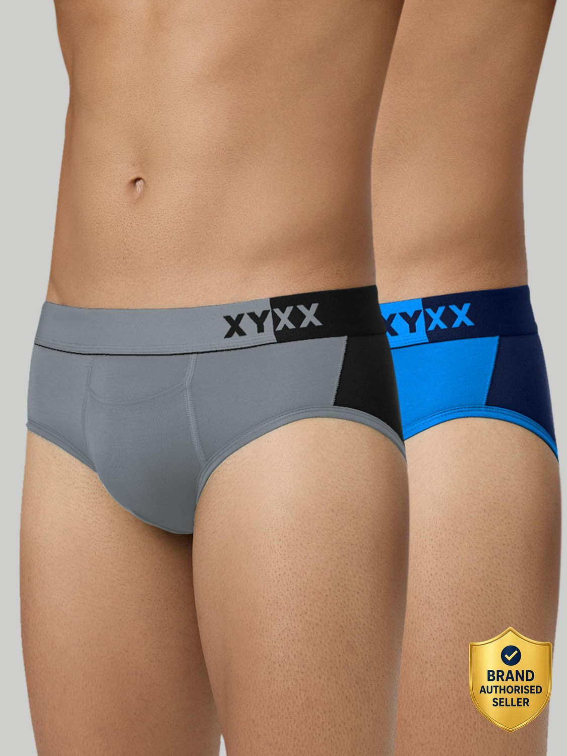 Image of XYXX Pack of 2 Uno Intellisoft Micro Modal Solid Men Trunk