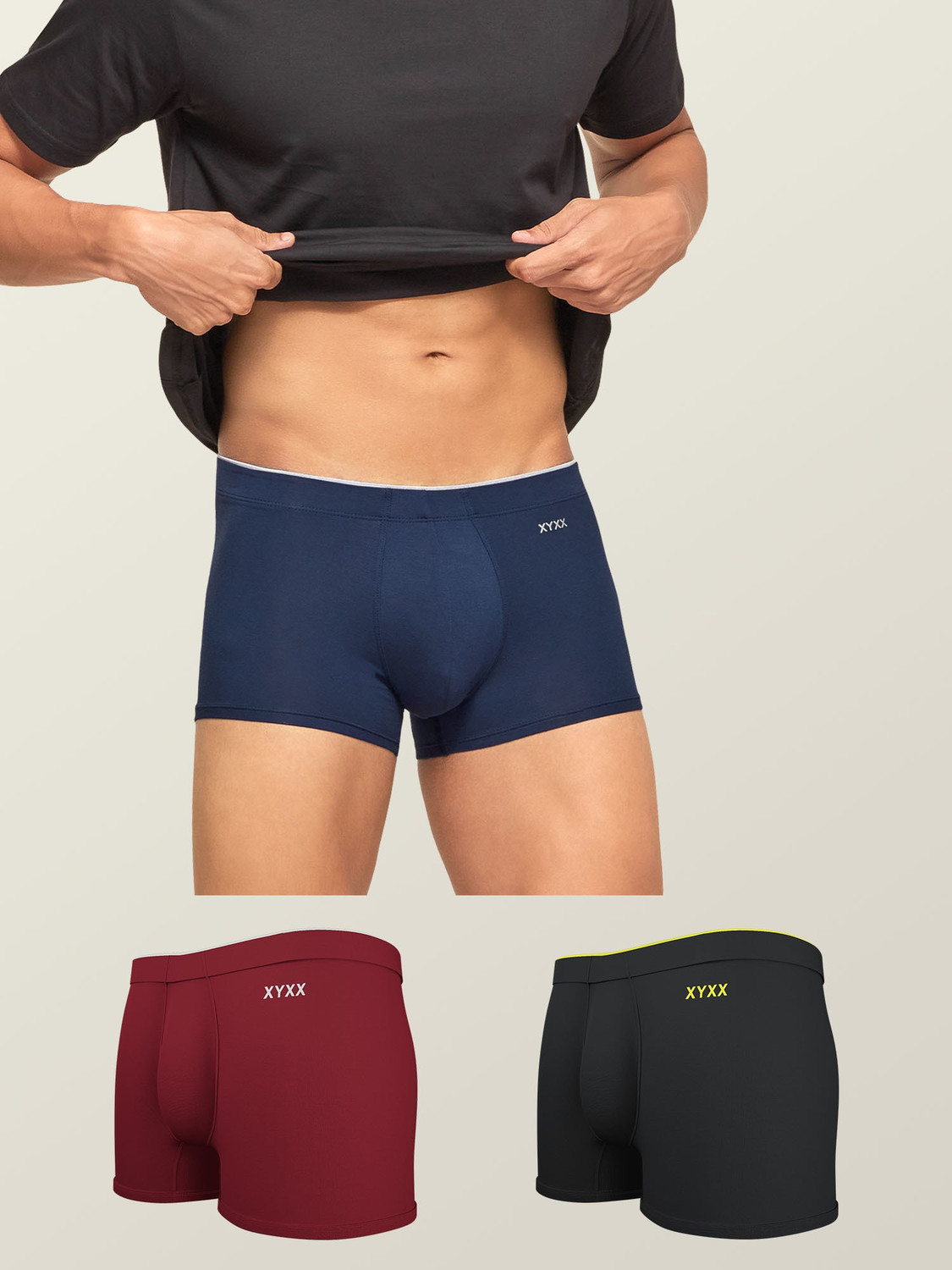 Image of XYXX Men Underwear Uno Intellisoft Micro Modal Solid Brief