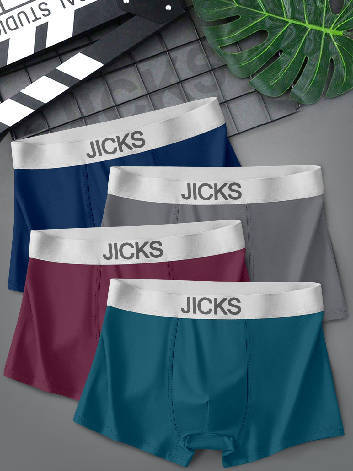 Image of jicks Pack of 2 Printed Men Brief