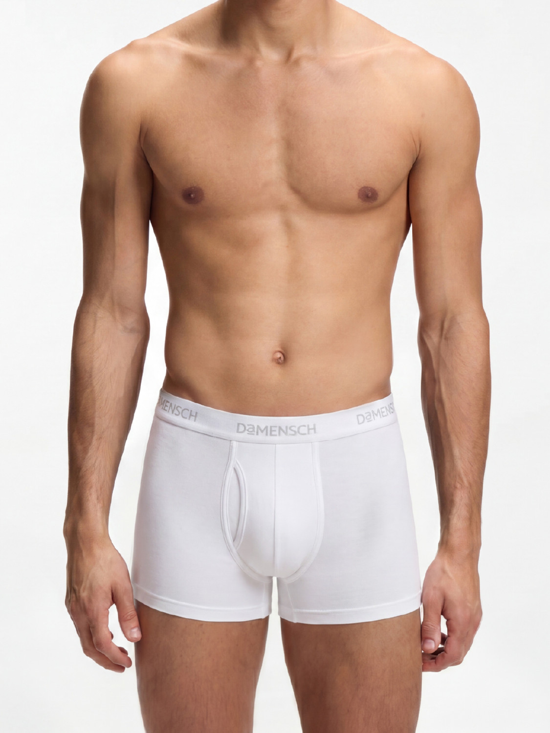 Image of Damensch Pack of 3 Feel Mint Cotton Anti-Bacterial Solid Men Trunk
