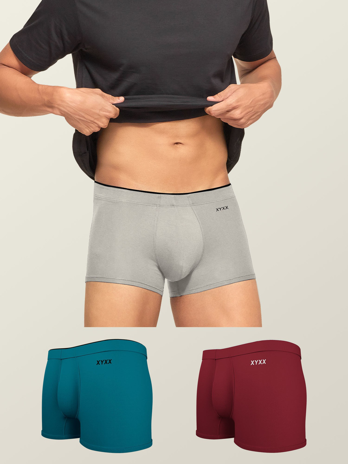 Image of XYXX Men Underwear Uno Intellisoft Micro Modal Solid Brief