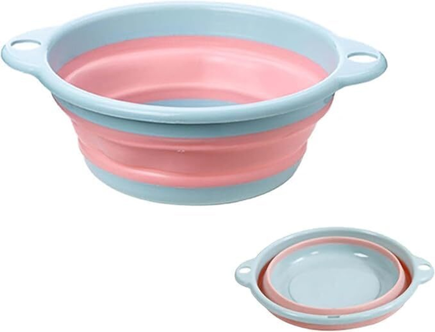 Image of balajiindustry Bucket for Bathroom 25 Litre - Large Plastic Tub Bucket with Handles 25 L Plastic Bucket (Blue)