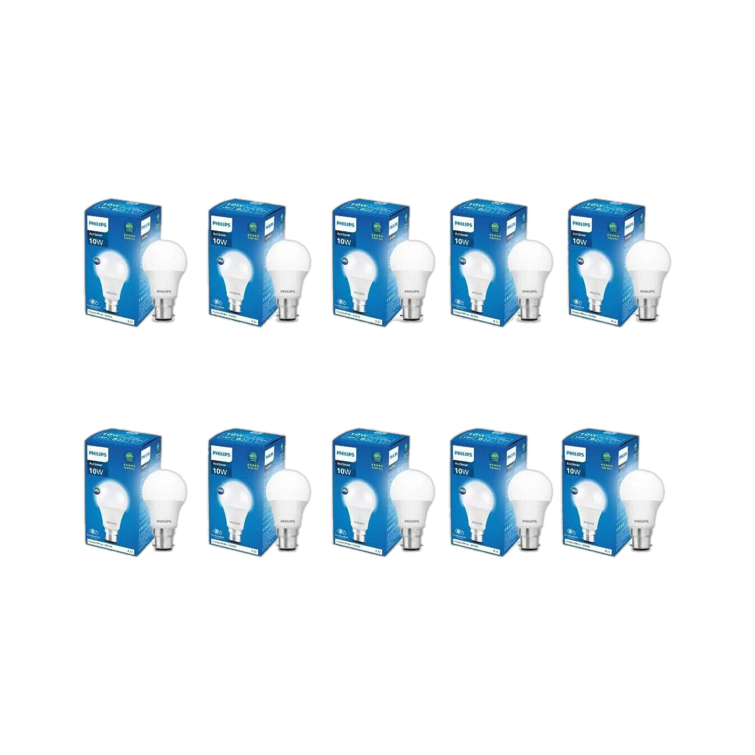 PHILIPS 10 W Standard B22 LED Bulb