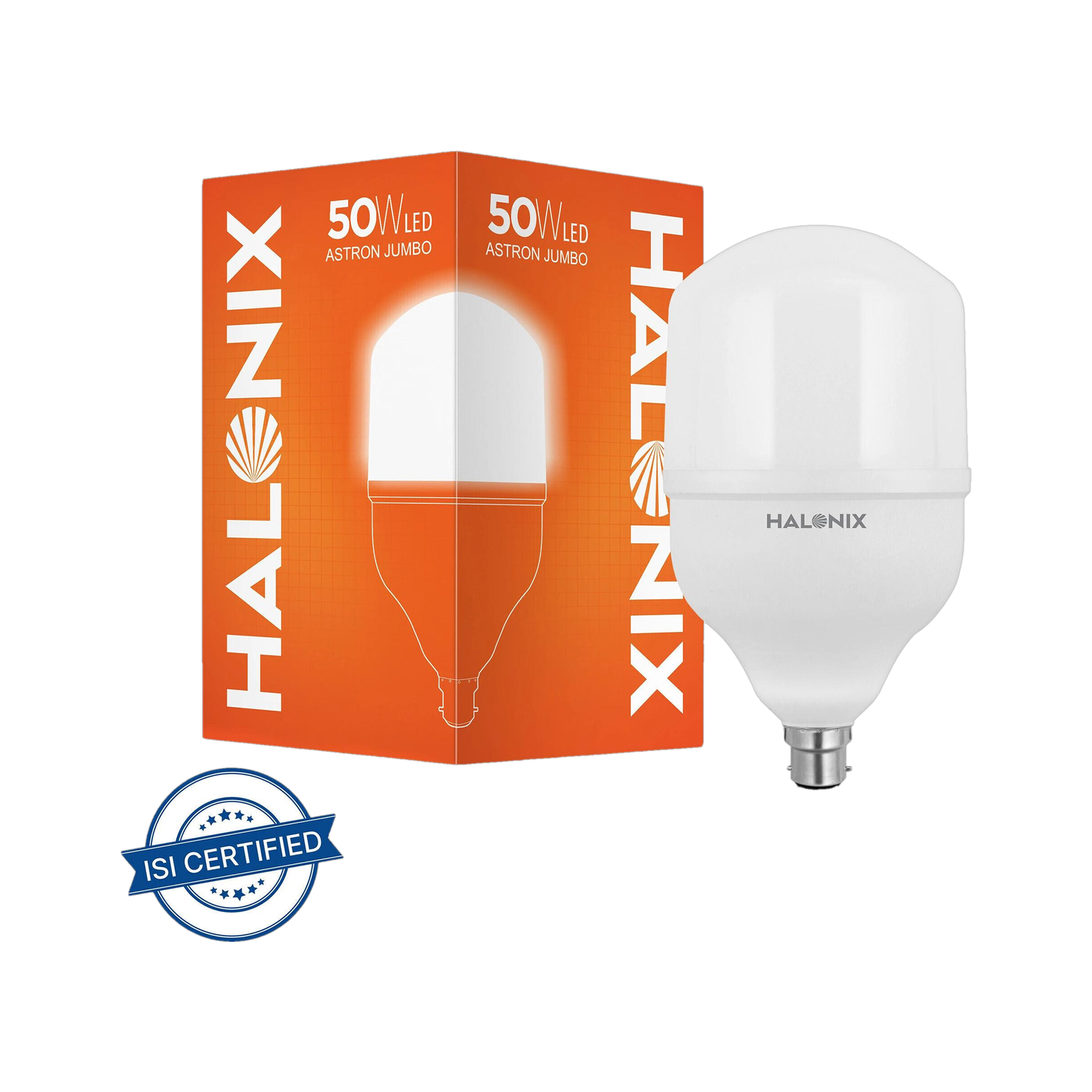 Halonix 50W B22 LED Bulb – Energy Saving Light