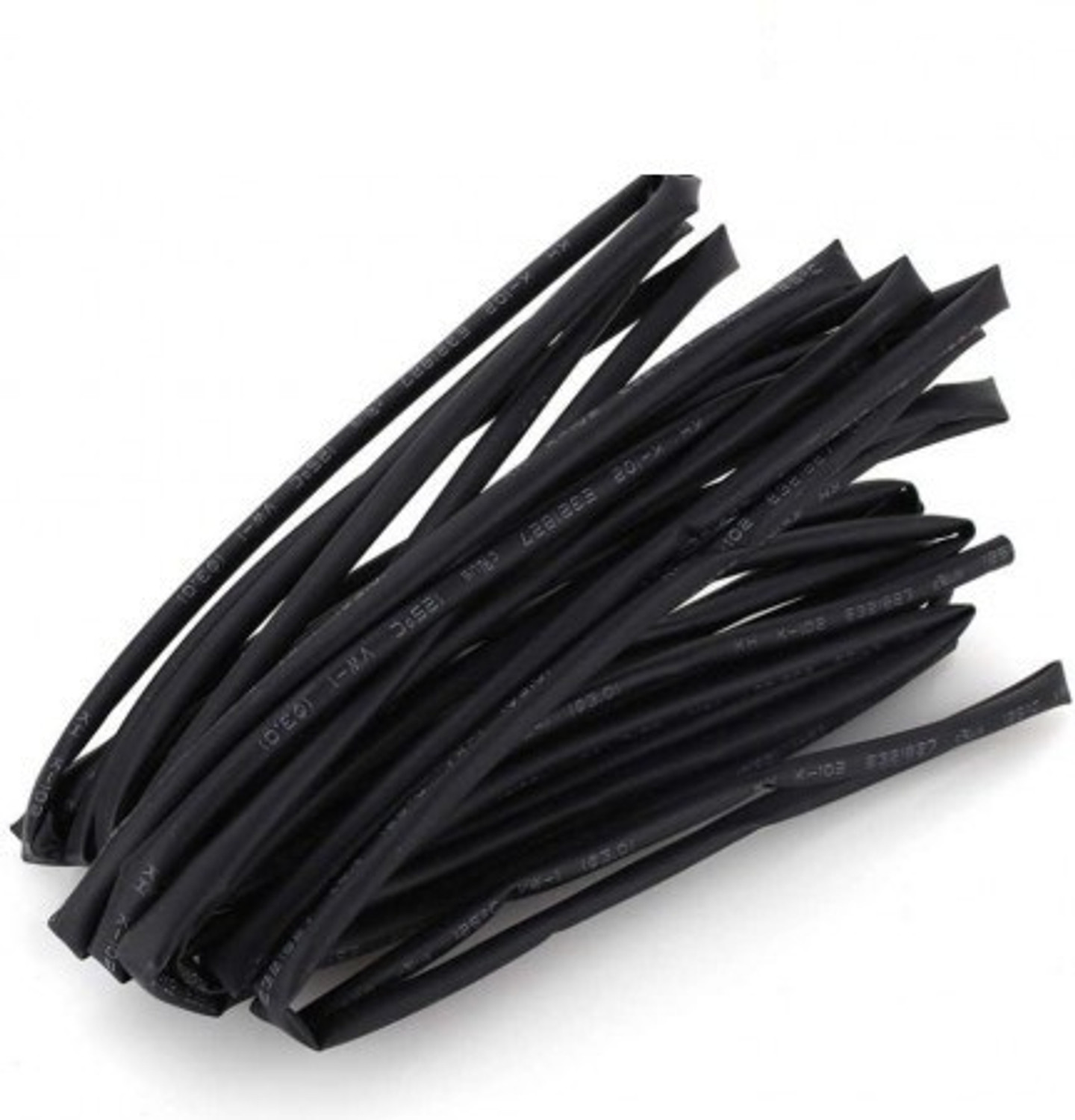 Image of RPI SHOP 80 Pcs Polyolefin Heat Shrink Tube, Insulated Wire Cable Sleeving Wrap, Multicolour, 7 Different Cut Size without Box Heat Shrink Cable Sleeve (10 mm)