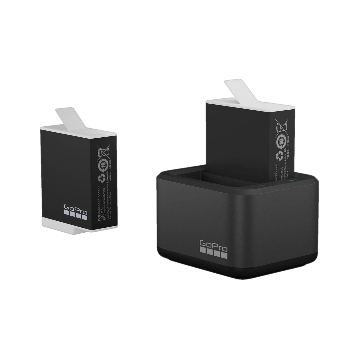 GoPro Dual Battery Charger + Enduro Battery Camera Battery Charger