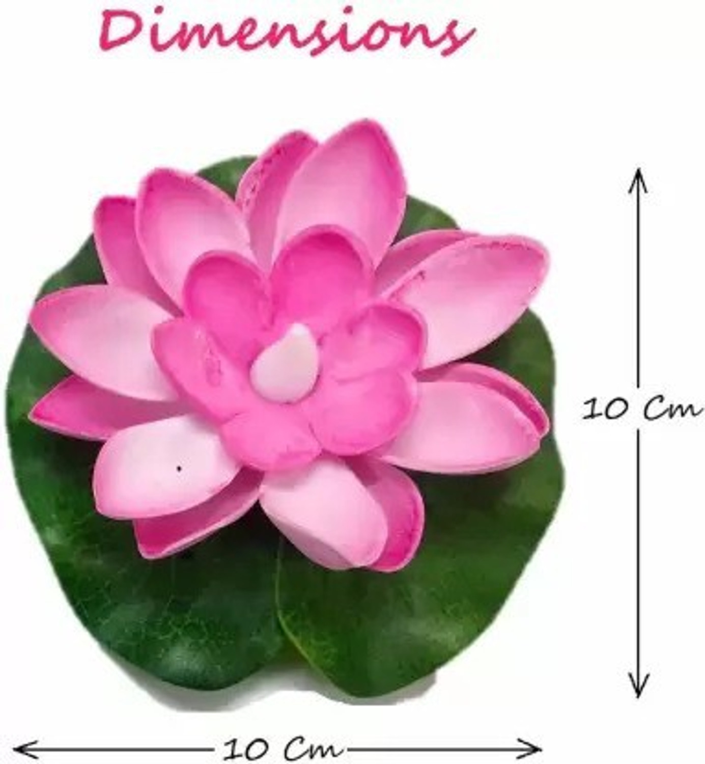 Image of Zeus Volt VII-219-AZ-Floating Lotus Flower LED Tea Candles Candle (Multicolor, Pack of 3)