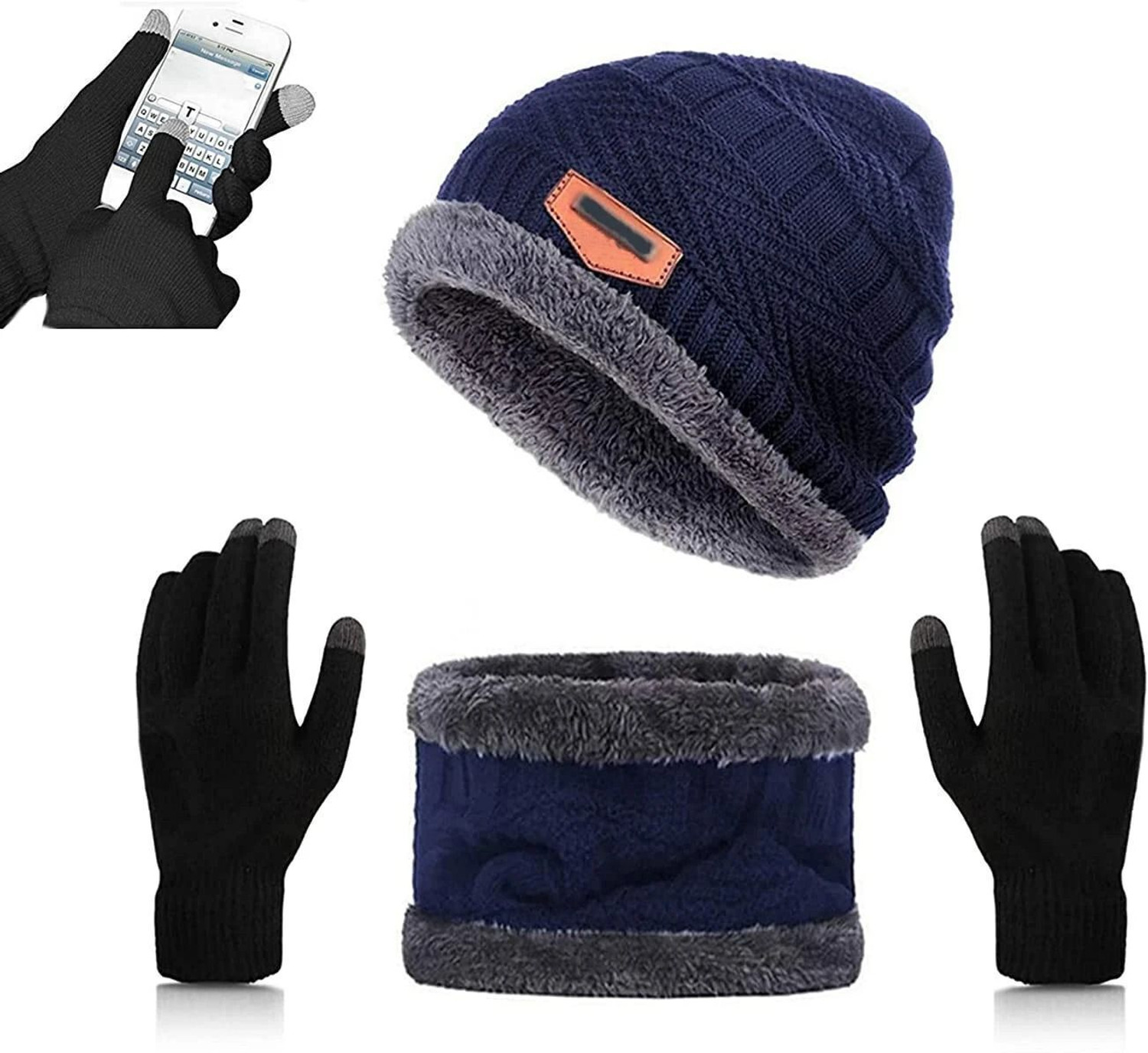 poshing Solid Winter cap Cap