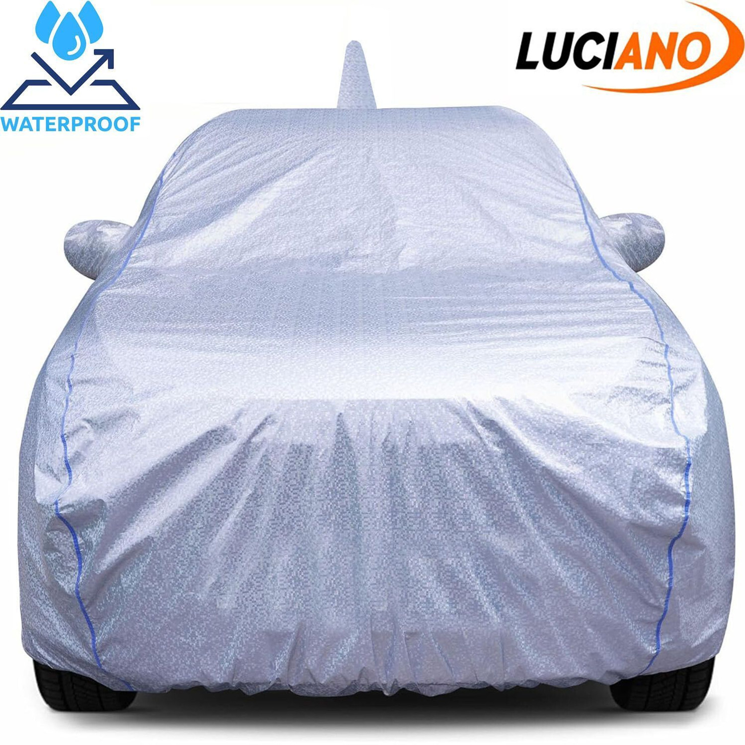 Image of TAXZONE Mahindra XUV 3XO Body Cover (Silver, For 2024, 2024 Models)