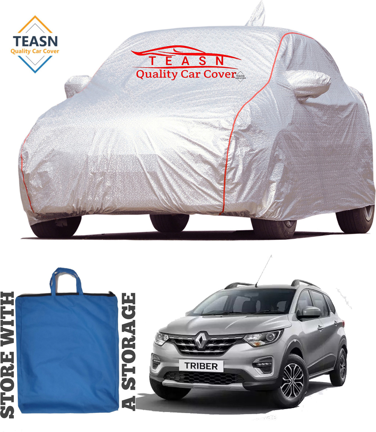 Car cover top for renault triber