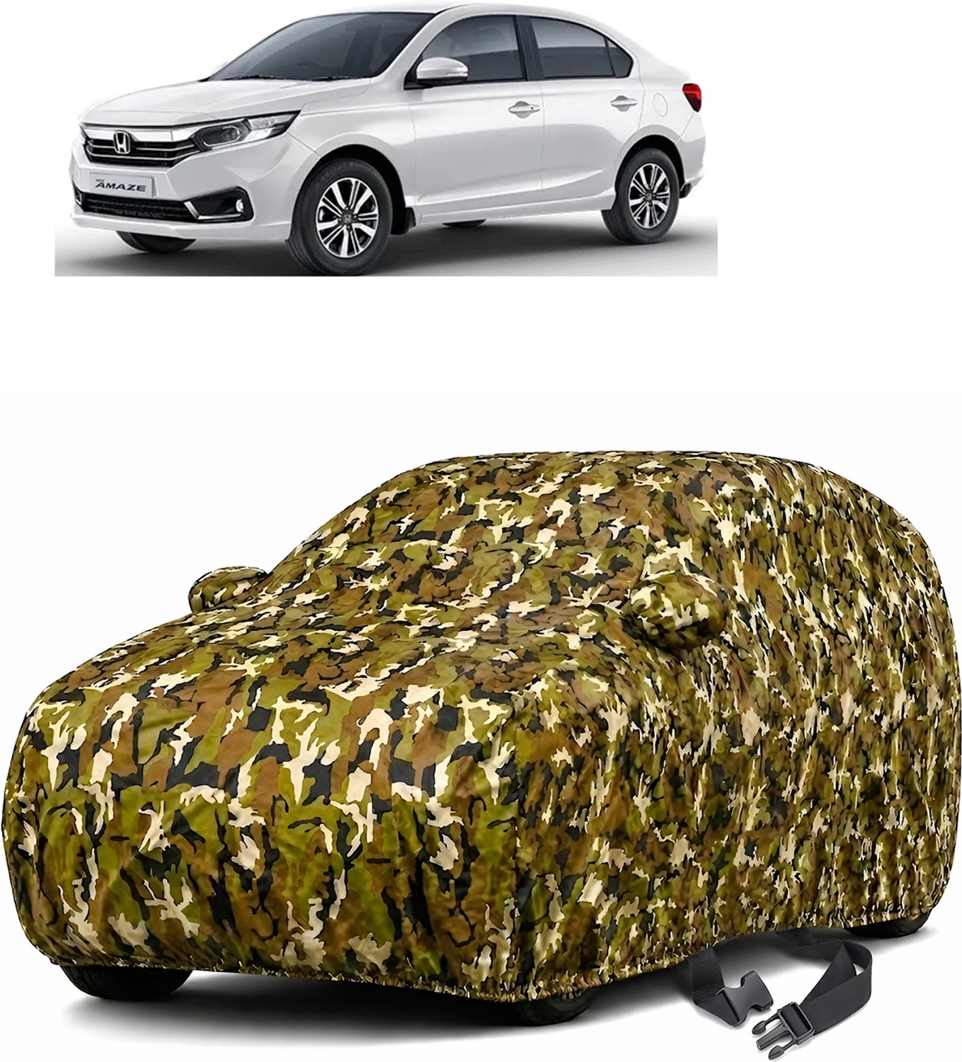 Image of DRINAY Honda Amaze Body Cover (Blue)